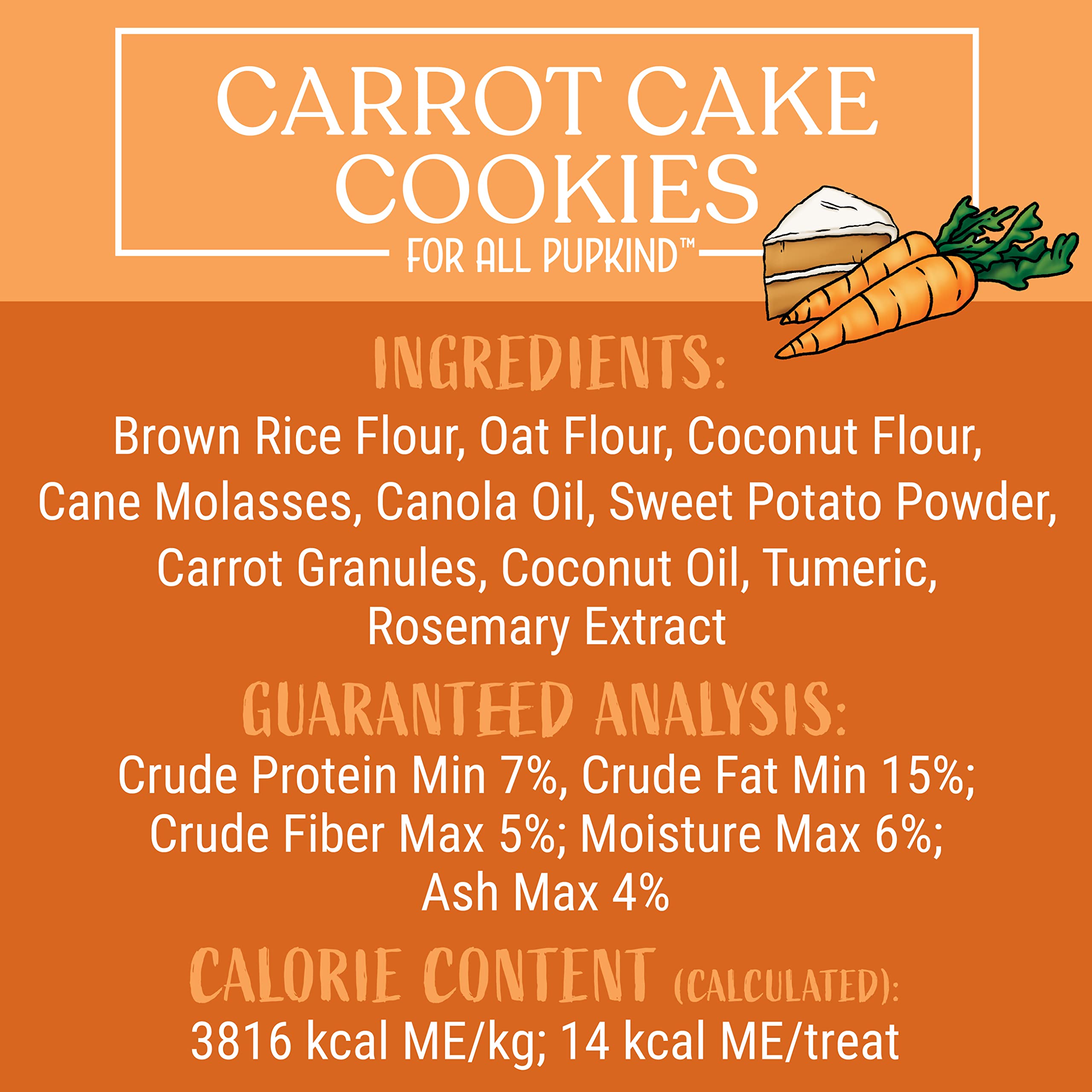 Himalayan Dog Cookies Carrot Cake 14Oz