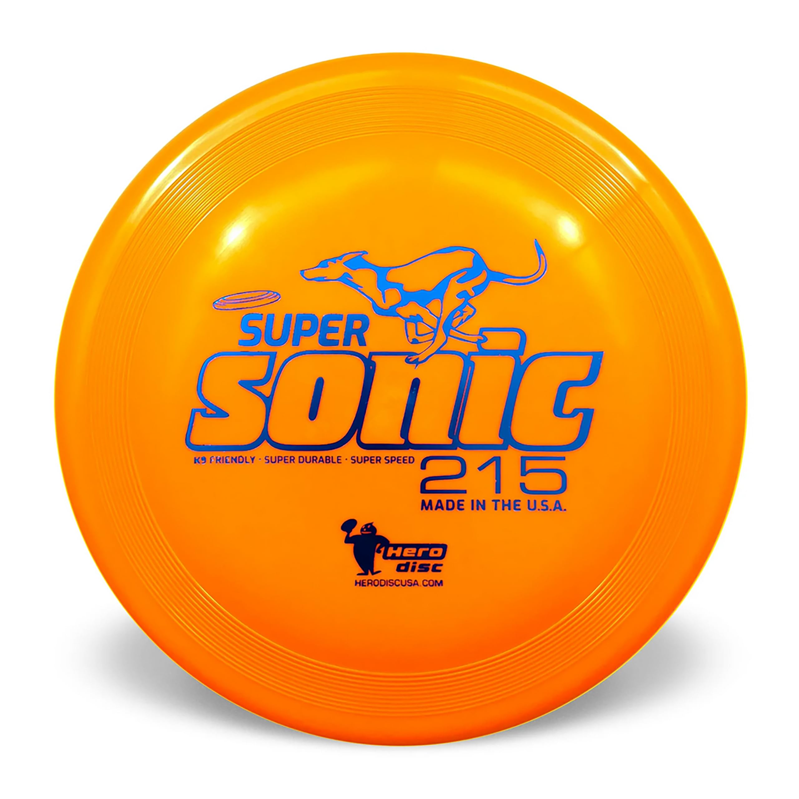 Hero Disc Super Sonic (Taffy) 215Mm Dog Disc Orange