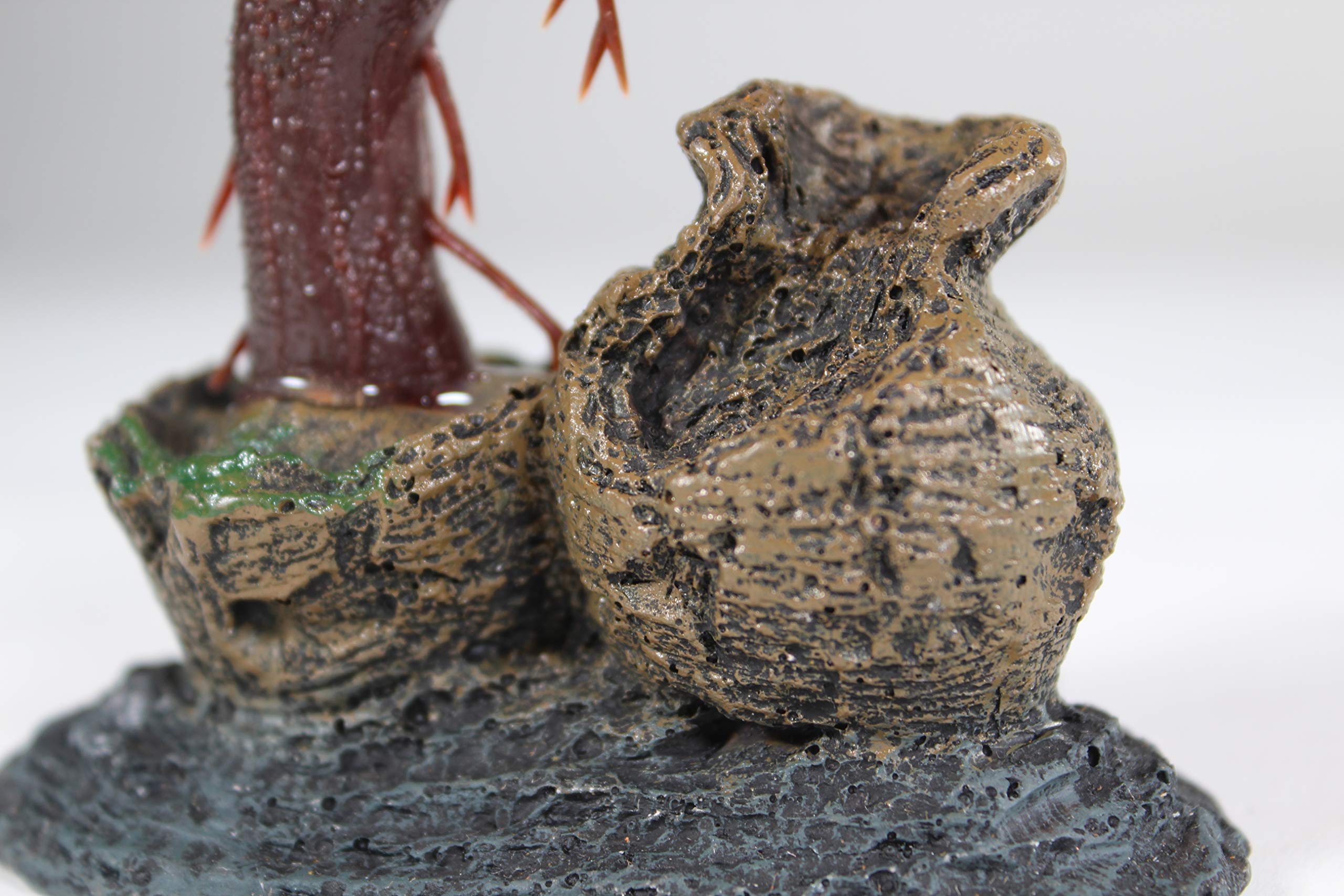 Penn-Plax Deco-Replicas Bonsai Tree Aquarium Decoration – Orange – Safe For Freshwater And Saltwater Fish Tanks – 8” Height