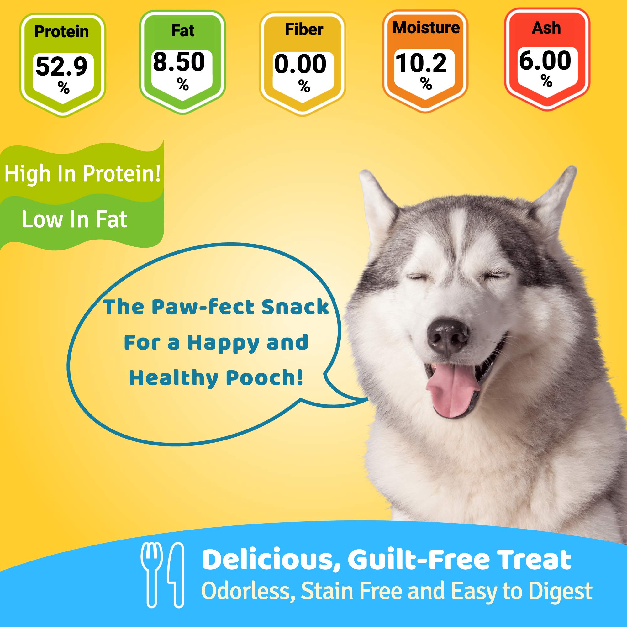 Le Sharma Himalayan Natural Dog Chews - Long-Lasting Yak Milk Treats - 100% Natural, Odorless, High Protein - Healthy Chew for S