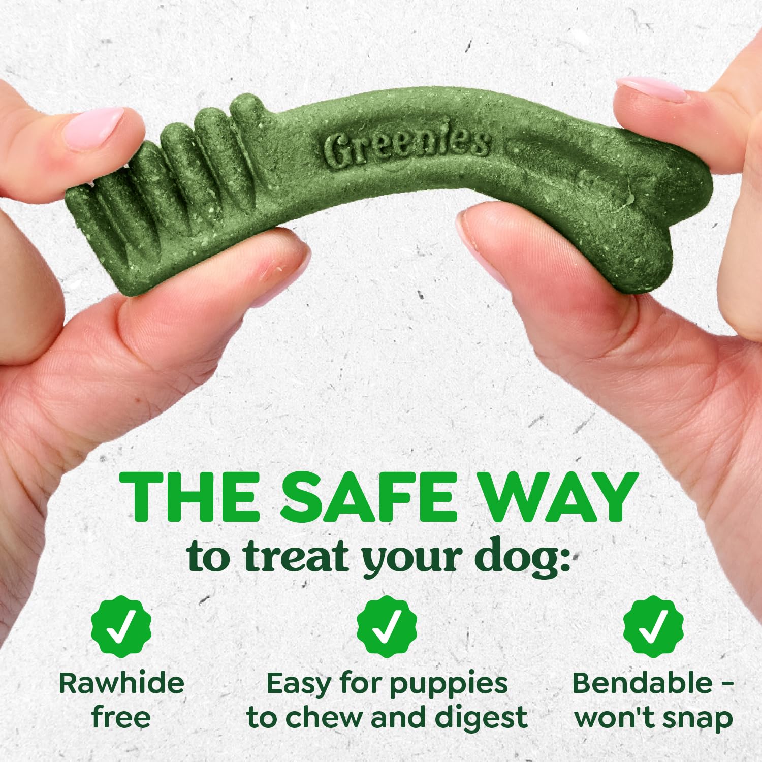 Greenies Puppy Petite Size Dental Dog Treats, 6 oz. Pack (10 Treats)