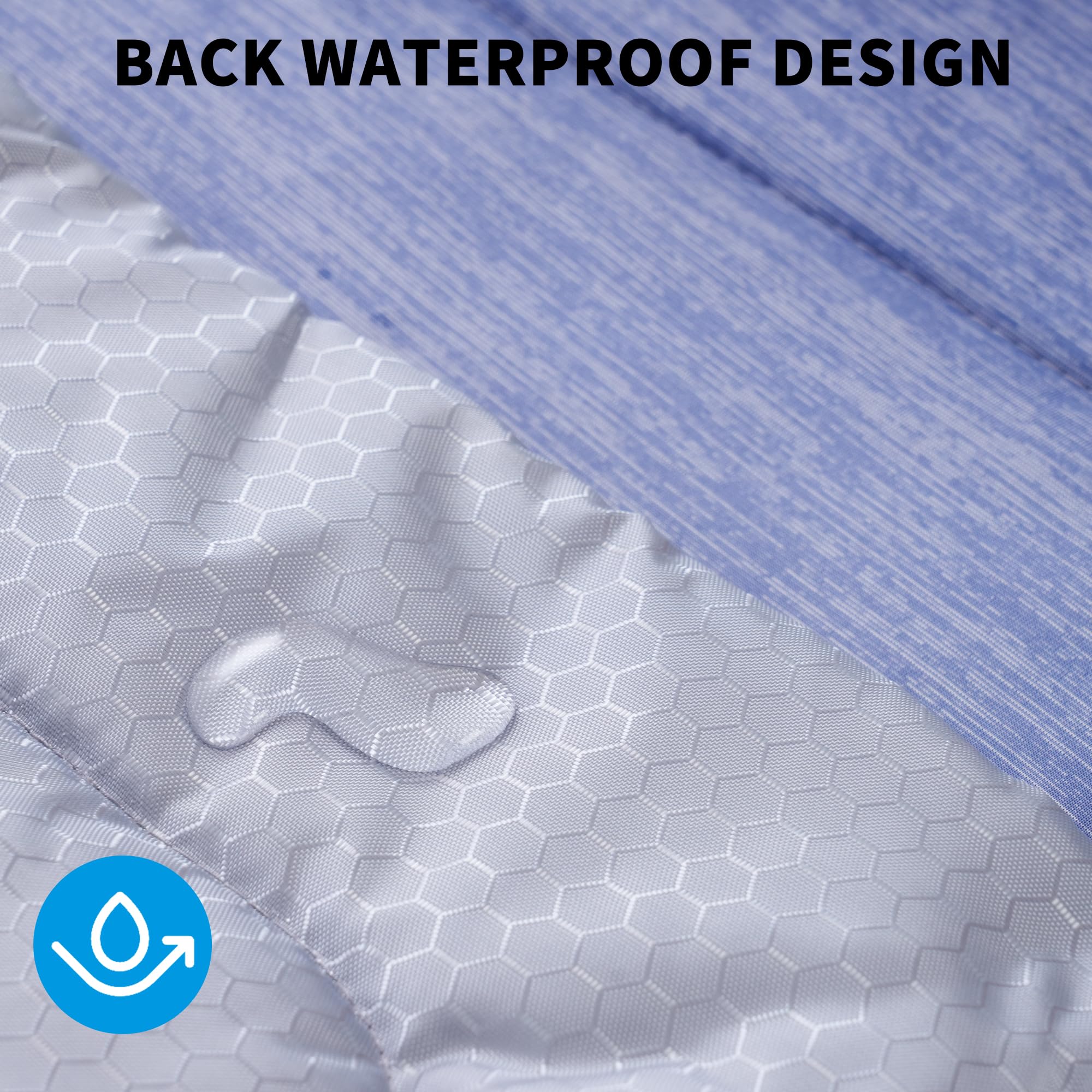 Marunda Dog Cooling Mat, 44'' X 32'' Thicken Waterproof Cooling Mat For Extra Large Dog, Q-Max>0.5 Ice Cool Fabric-Cool On Conta