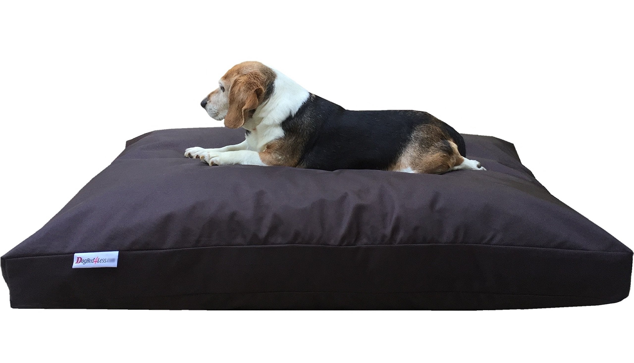 Dogbed4Less Memory Foam Dog Bed For Medium To Large Dogs With Orthopedic Comfort, Waterproof Liner And Heavy Duty Nylon Cover 47