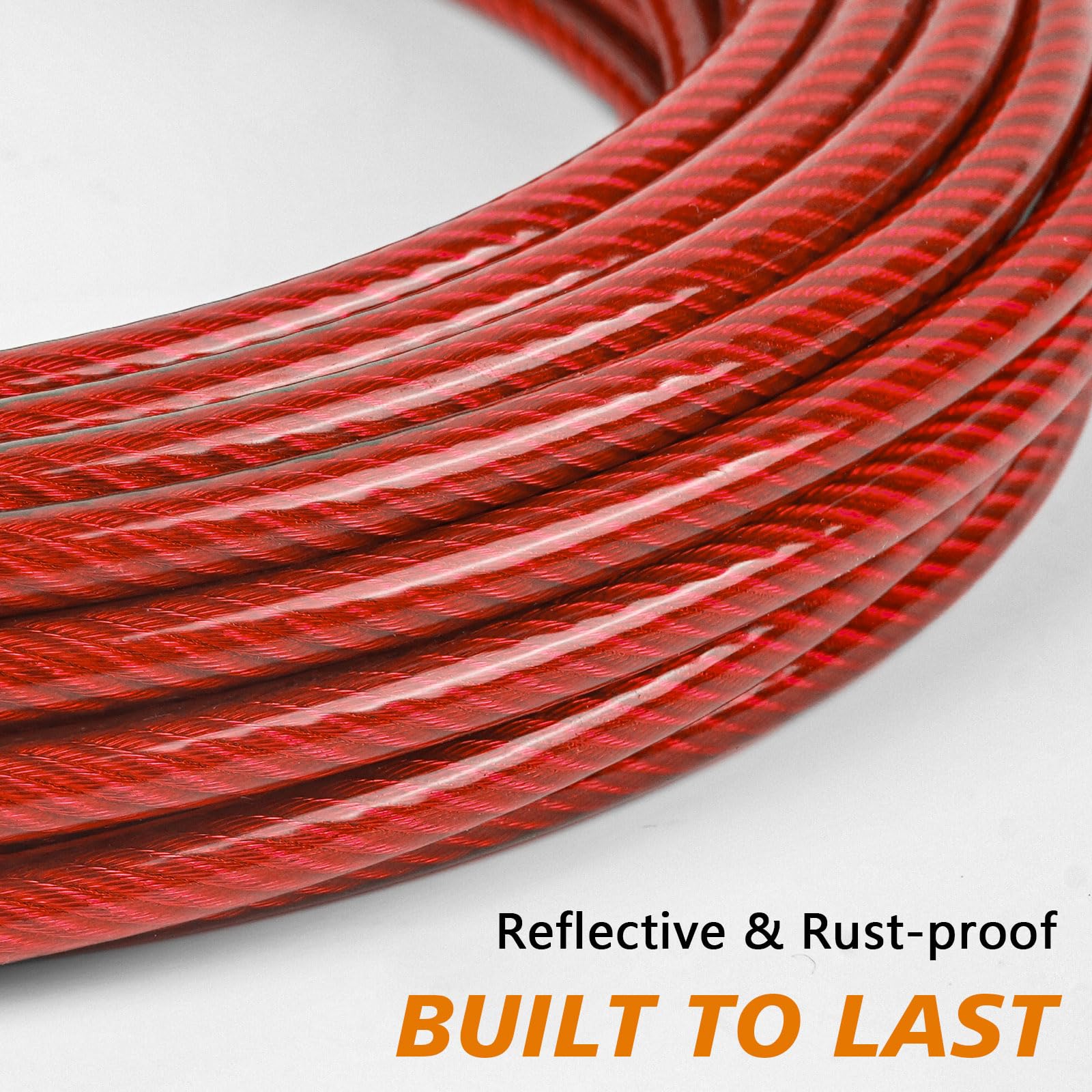 Xiaz Tie Out Cable For Dogs, 20Ft Dog Leads For Yard, Heavy Duty Dog Tie Out Cable For Large Dogs Up To 250Lbs, Durable Dog Runner Tether Line For Yard Or Camping