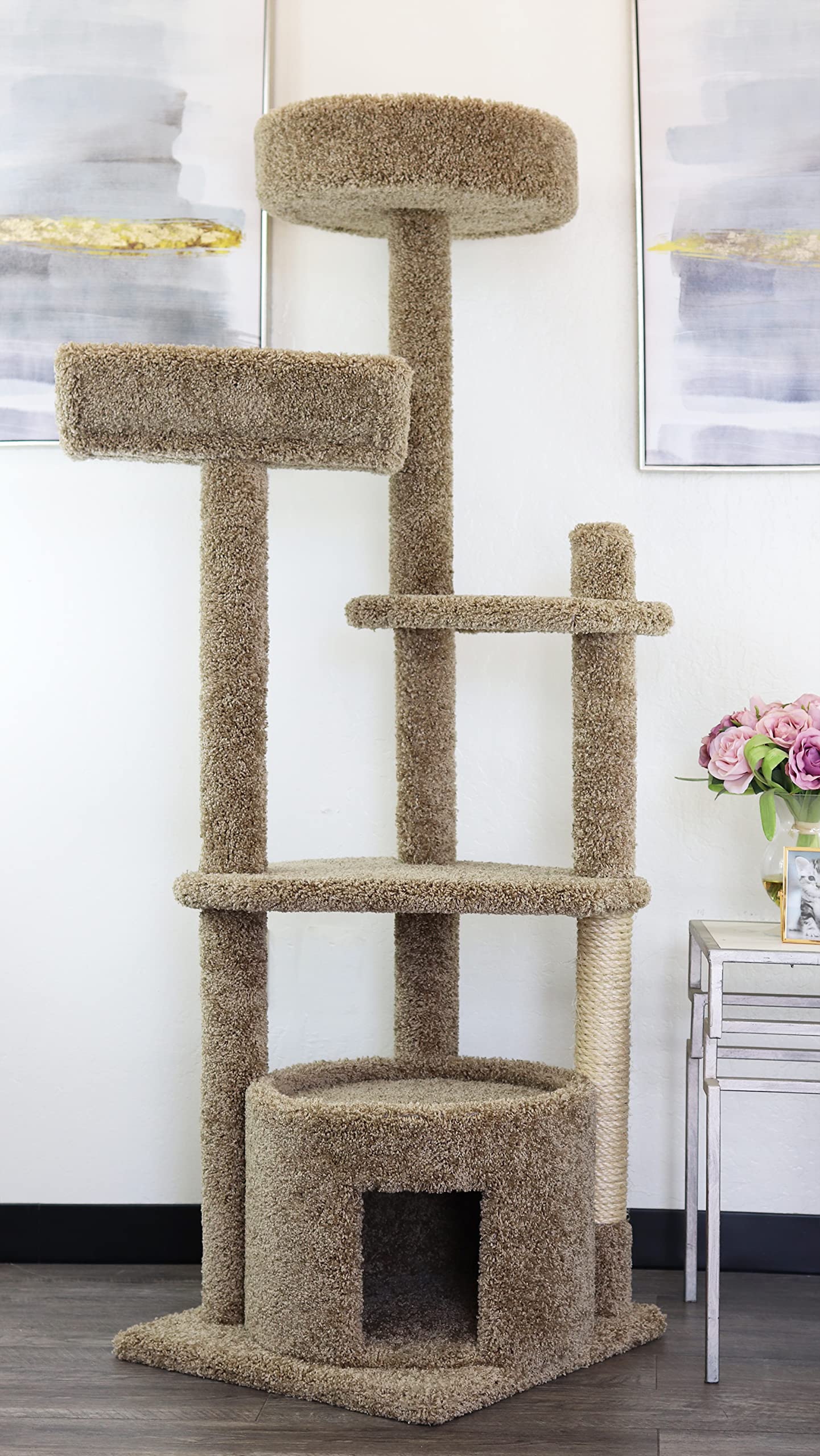 New Cat Condos 64'' Cat Tower