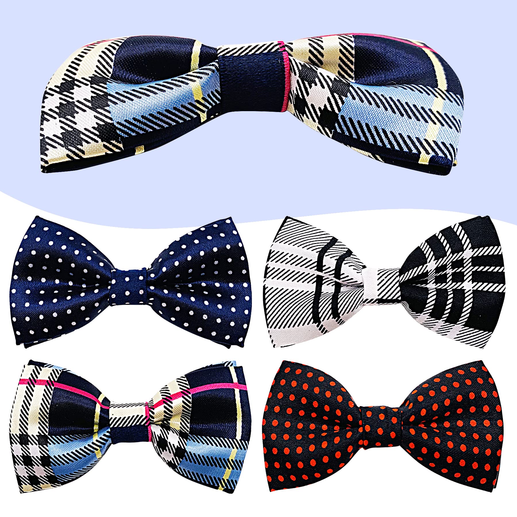 Pet Show Pet Small Dogs Collar Embellishment Attachment Bow Ties Puppies Cats Collar Charms Accessories Slides Bowties For Birth