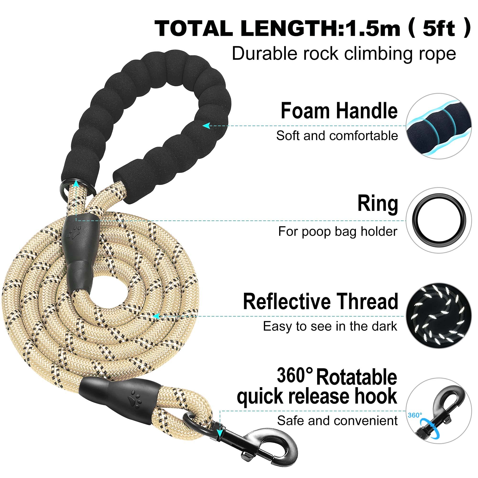 Haapaw Dog Harness With Leash Set, No Pull Adjustable Reflective Step-In Puppy Harness With Thickened Padded Vest For Extra-Smal