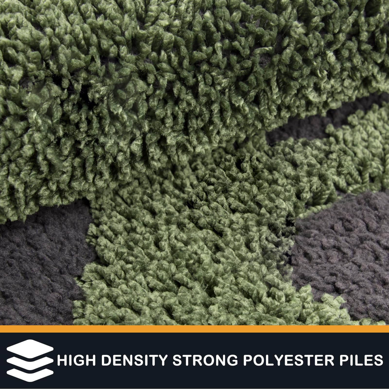 Purrugs Dirt Trapper Door Mat 32'' X 47'', Non-Skid/Slip Machine Washable Microfiber Entryway Rug, Dog Doormat, Super Absorbent