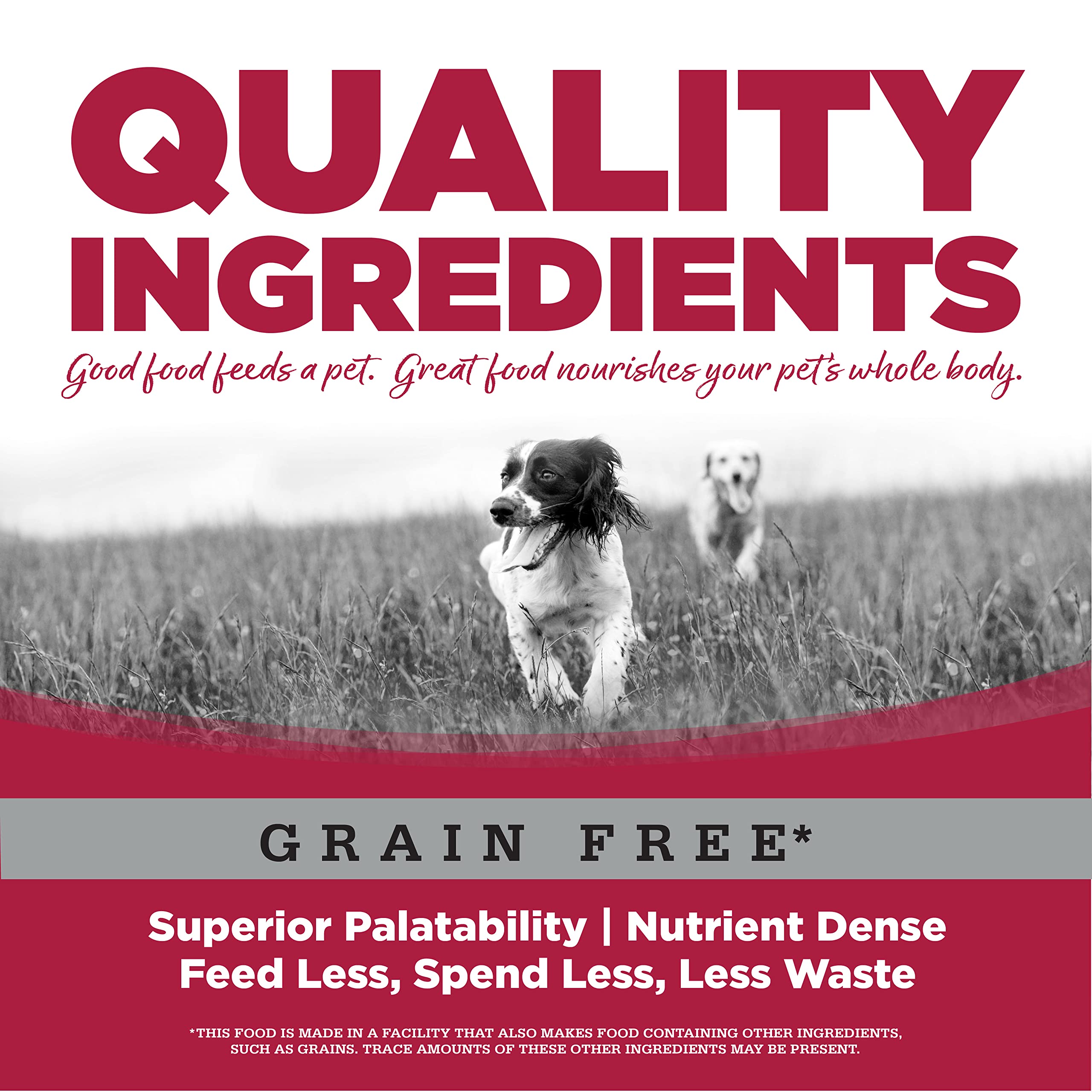 NutriSource Seafood Select Grain-Free Dog Food, Made with Salmon and Menhaden Fish Meal, 30LB, Dry Dog Food