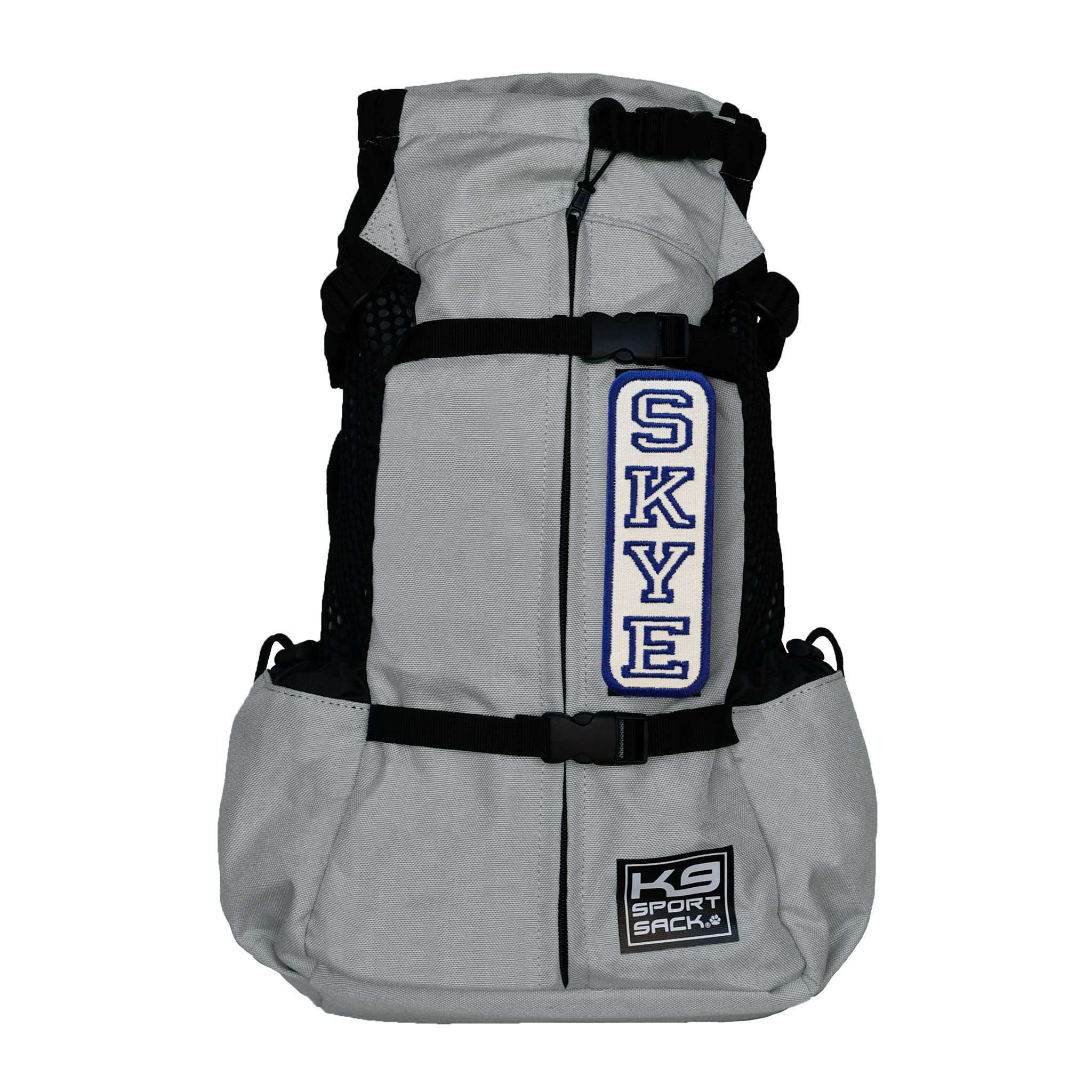 K9 Sport Sack Custom Name Patch Dog Carrier Backpack (Green) 2 X 6