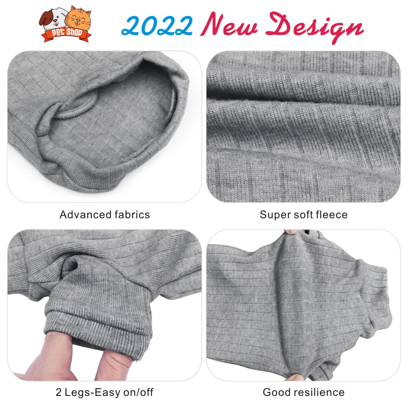 Idepet Sphynx Hairless Cats Sweater Shirt Kitten Soft Puppy Clothes Pullover Cute Cat Pajamas Jumpsuit Skin-Friendly Cotton Apparel Pet Winter Turtleneck For Cats And Small Dogs (Xx-Large, Gray)