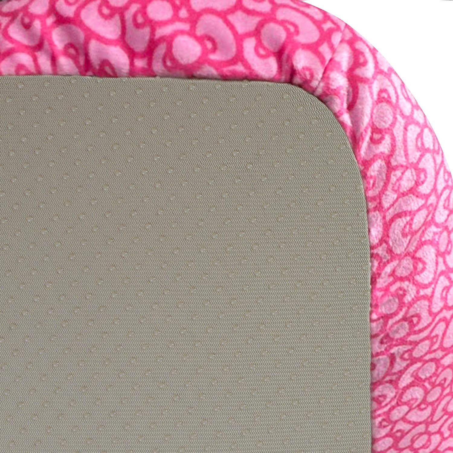 Hello Kitty And Friends Pink Bolster Pet Bed With Printed Design And Machine Washable Removable Insert - Size Medium - Ultrasoft