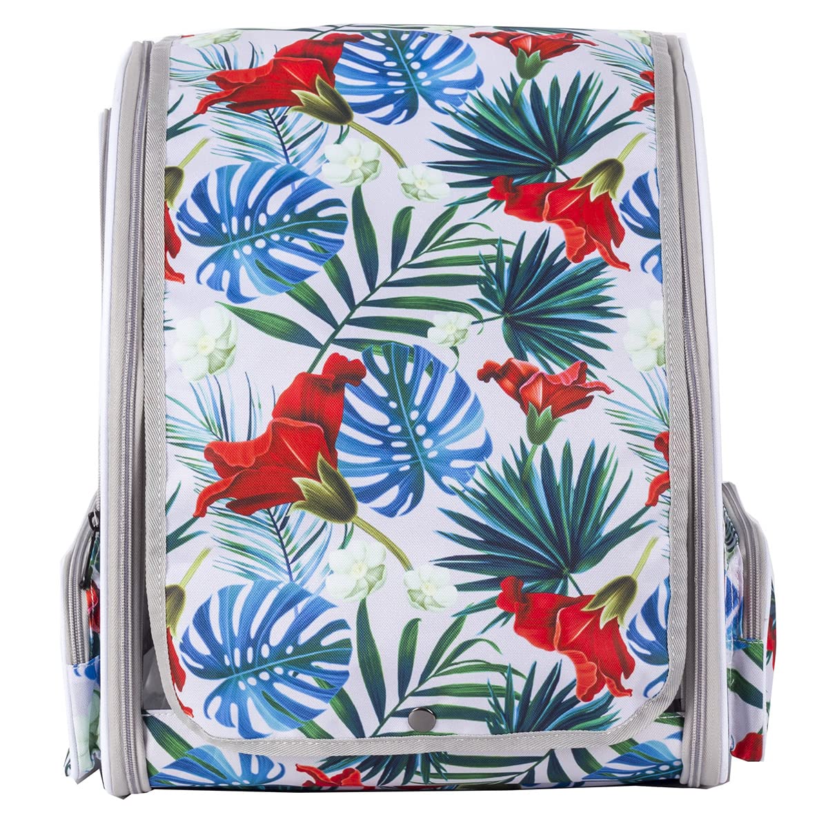 Bird Carrier Backpack With Wooden Stand Perch, Bird Travel Carrier Backpack (Multi-Colored, Bird Backpack)