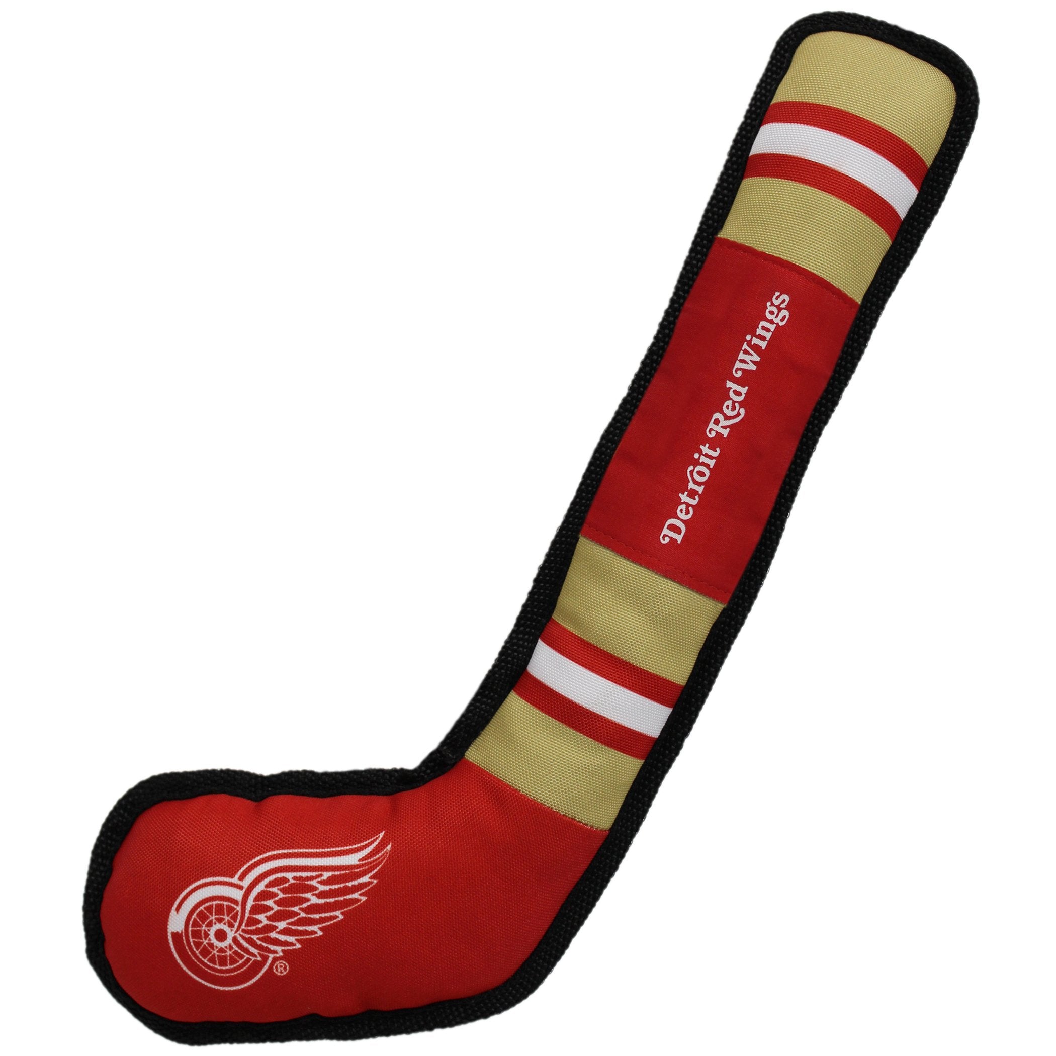 Pets First Nhl Detroit Red Wings Stick Toy For Dogs & Cats. Play Hockey With Your Pet With This Licensed Dog Tough Toy Reward!