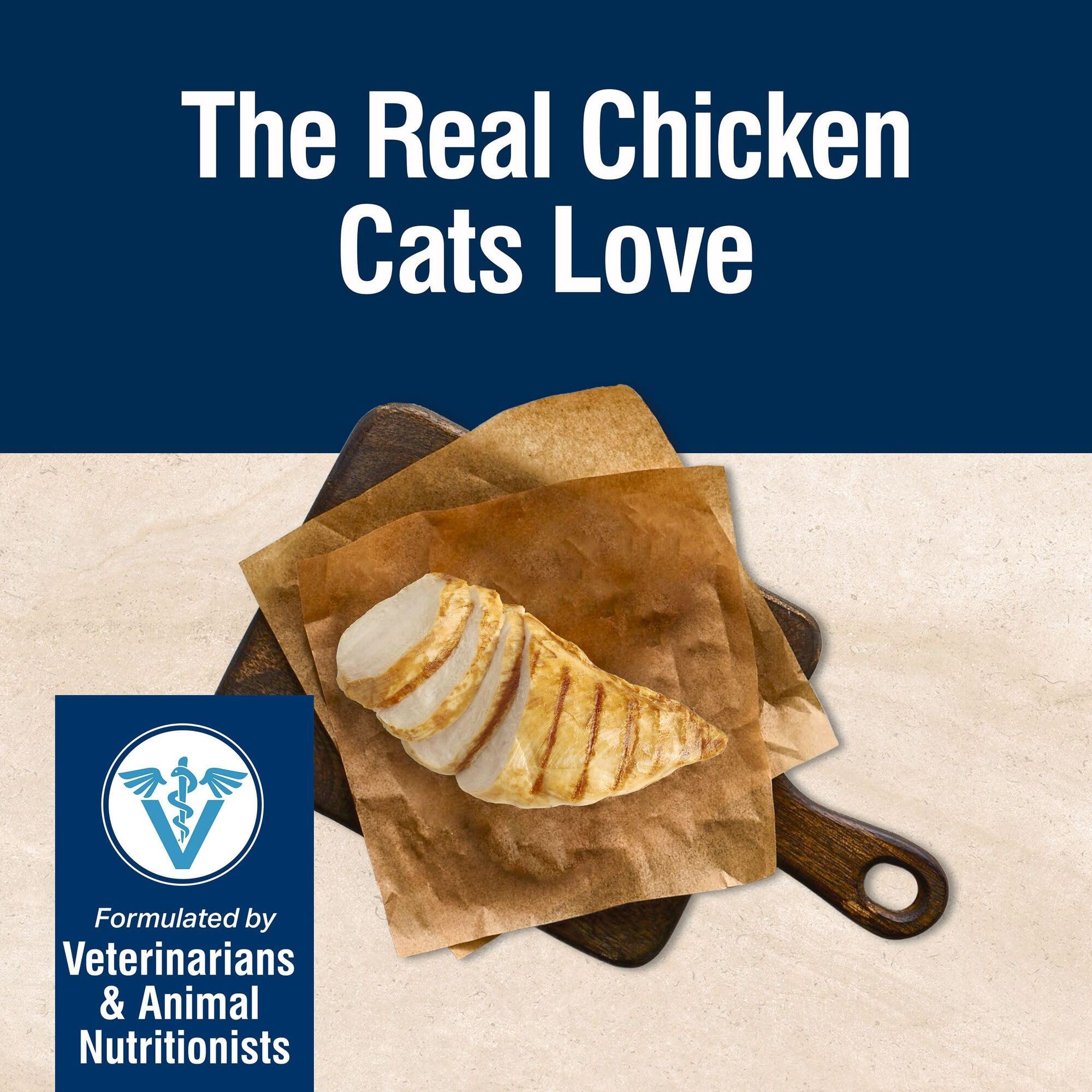 Blue Buffalo True Solutions Total Support Natural Dry Cat Food for Adult Cats, Chicken, 11-lb. Bag