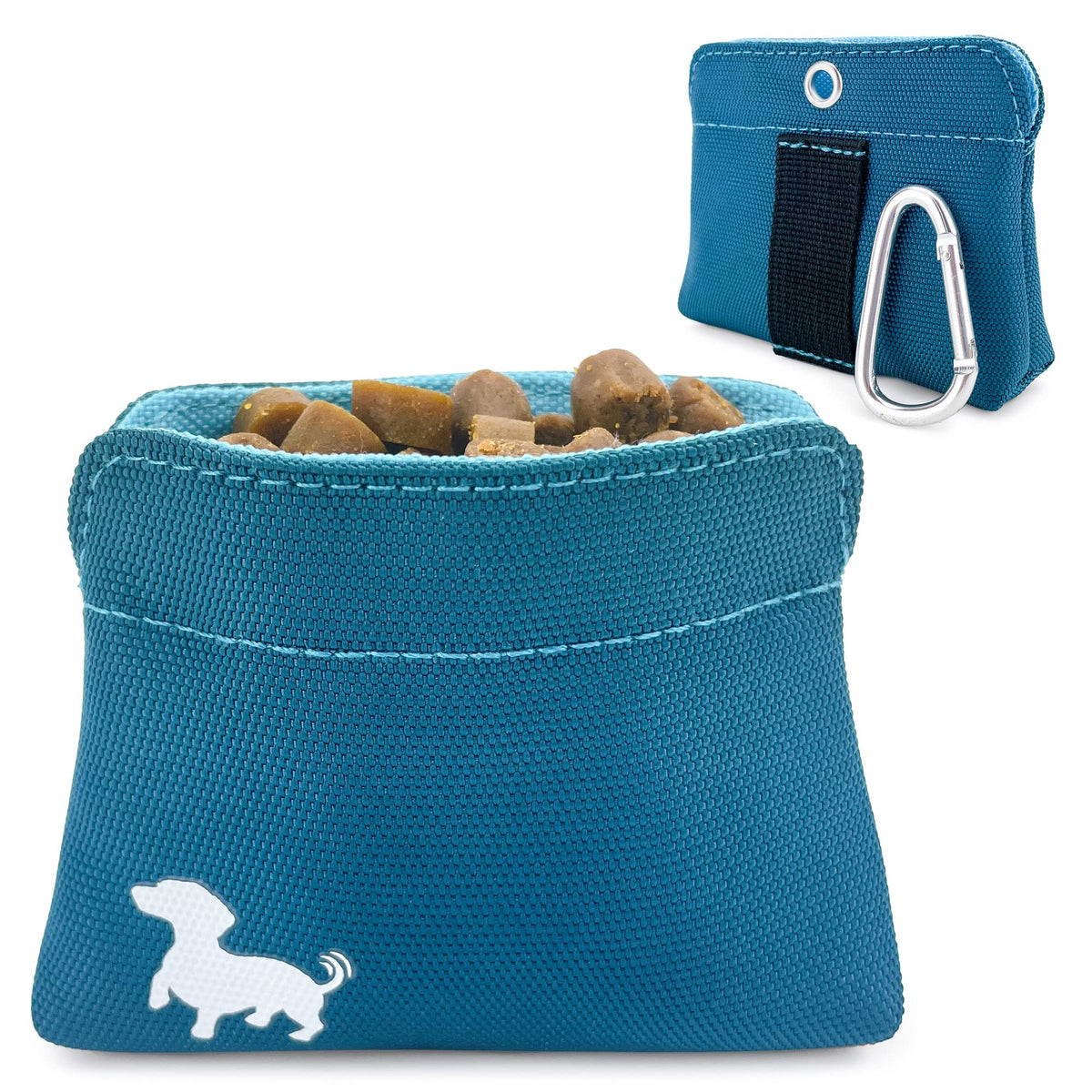 Swaggly Pocket Sized Dog Treat Pouch - Treat Pouches for Pet Training - Dog Treat Pouch with Magnetic Closure - Dog Walking Acce