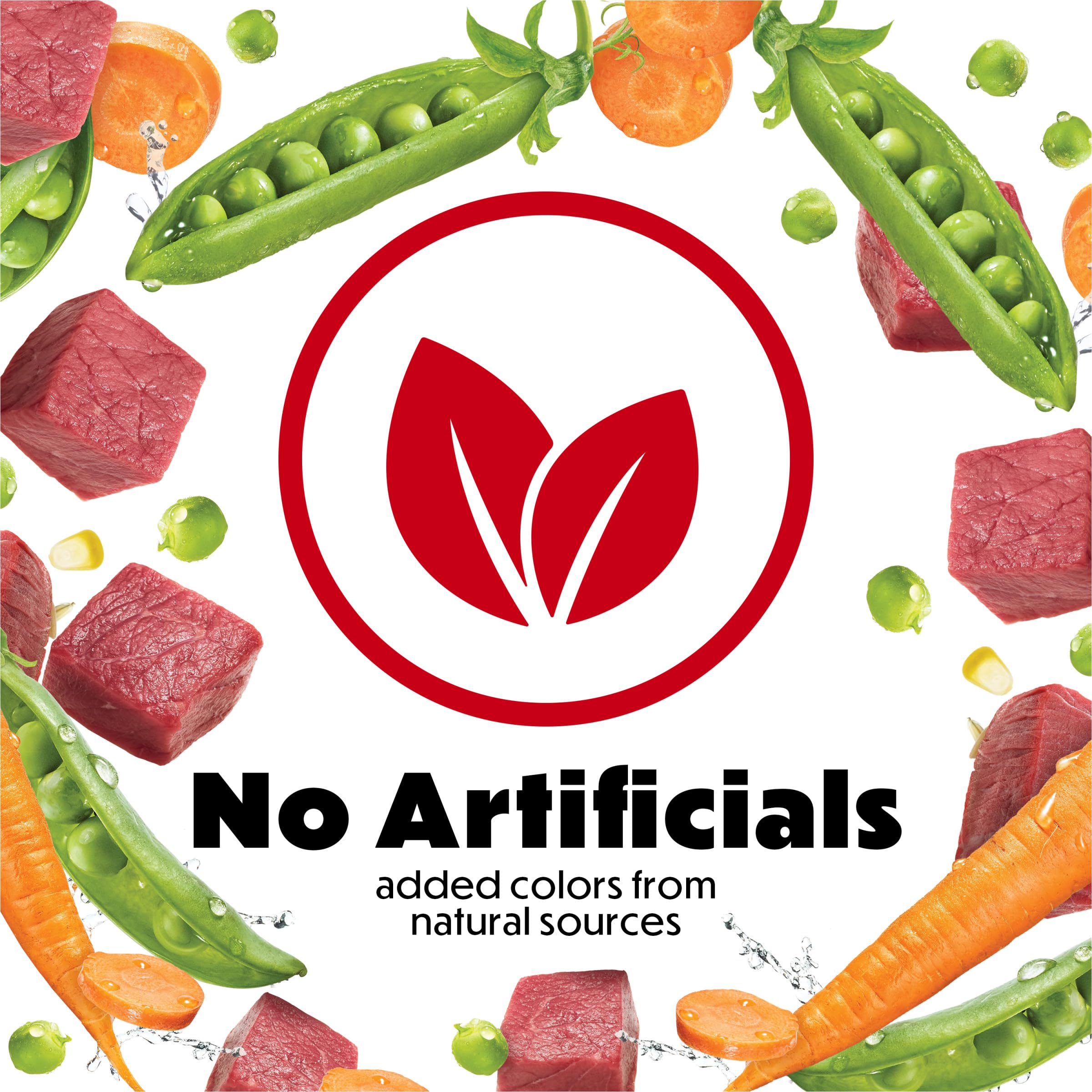 Purina Beneful Originals With Farm-Raised Beef Natural Dog Food Dry Recipe With Added Vitamins, Minerals and Nutrients - (Pack o