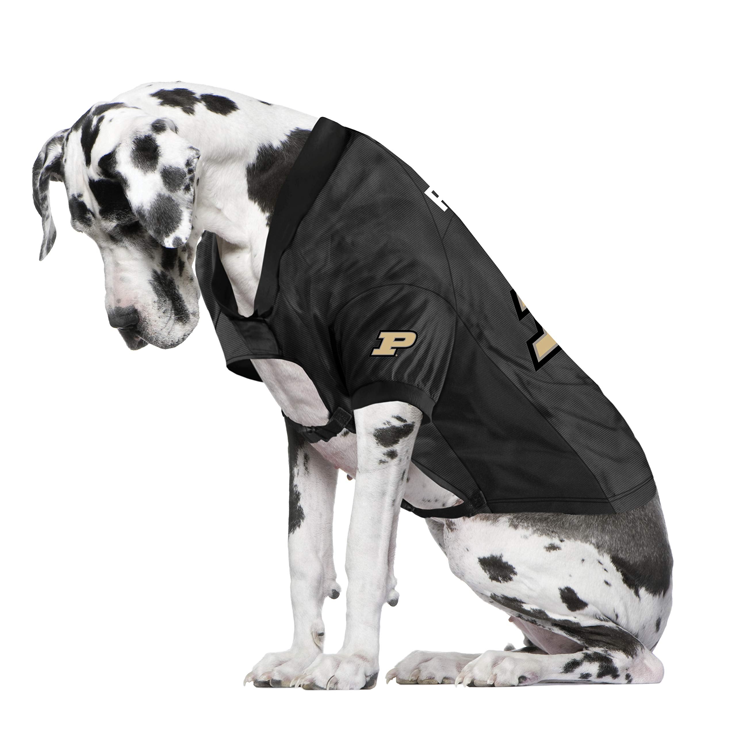 Purdue Boilermakers Pet Jersey Stretch Size Big Dog - Special Order