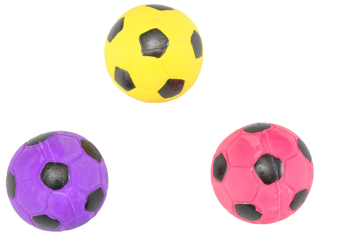 Ethical Stuffed Latex Soccerball Dog Toy - 1 Count (Color May Vary),Small Breeds