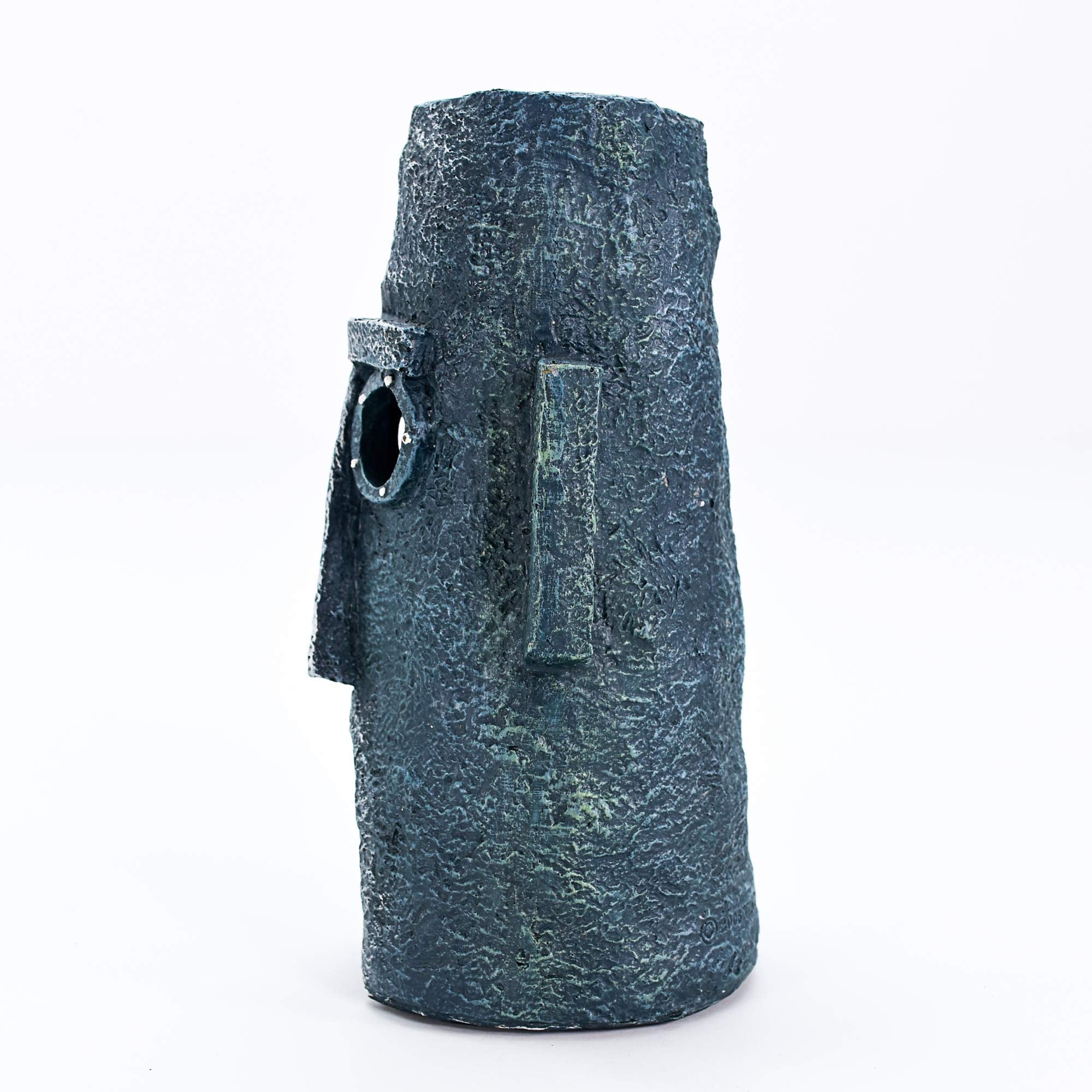 Penn-Plax Spongebob Squarepants Aquarium Ornament - Squidward’s Easter Island Home, Large, Multicolor, Resin, Model SBR46