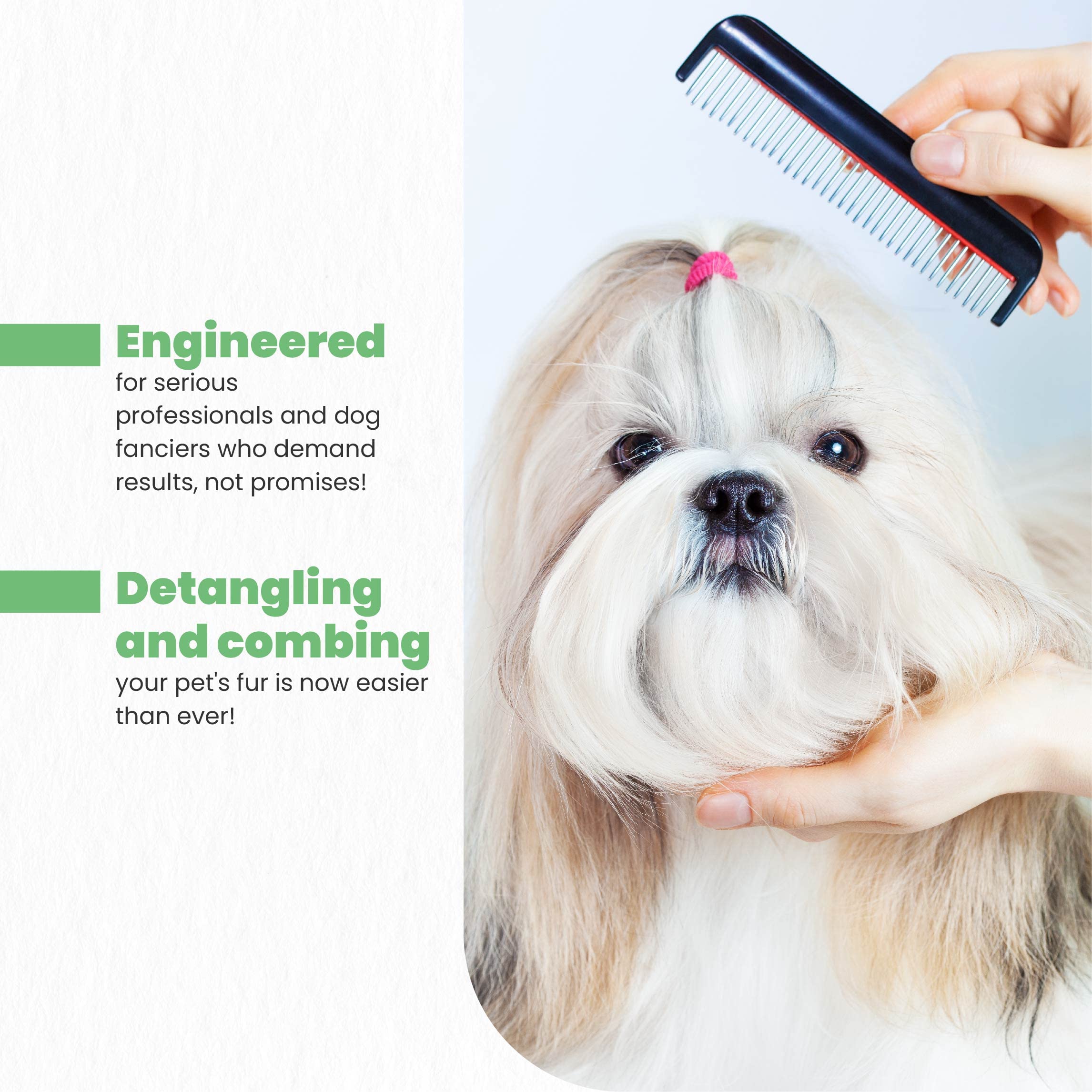 Best Shot Ultramax Pro Finishing Spray, Ideal Detangler Spray For Pets, Hydrating And Soothing Pet Grooming Spray, For Dogs And