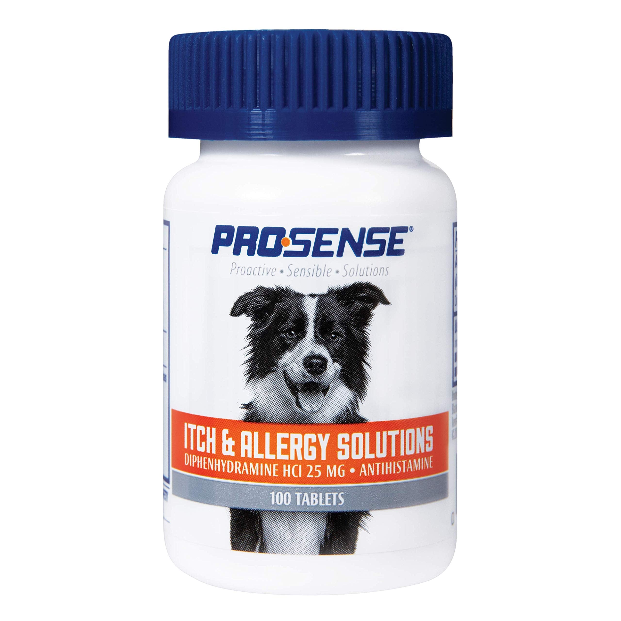 Pro-Sense ProSense Itch and Allergy Solutions 100 Count, for Dogs, Antihistamine