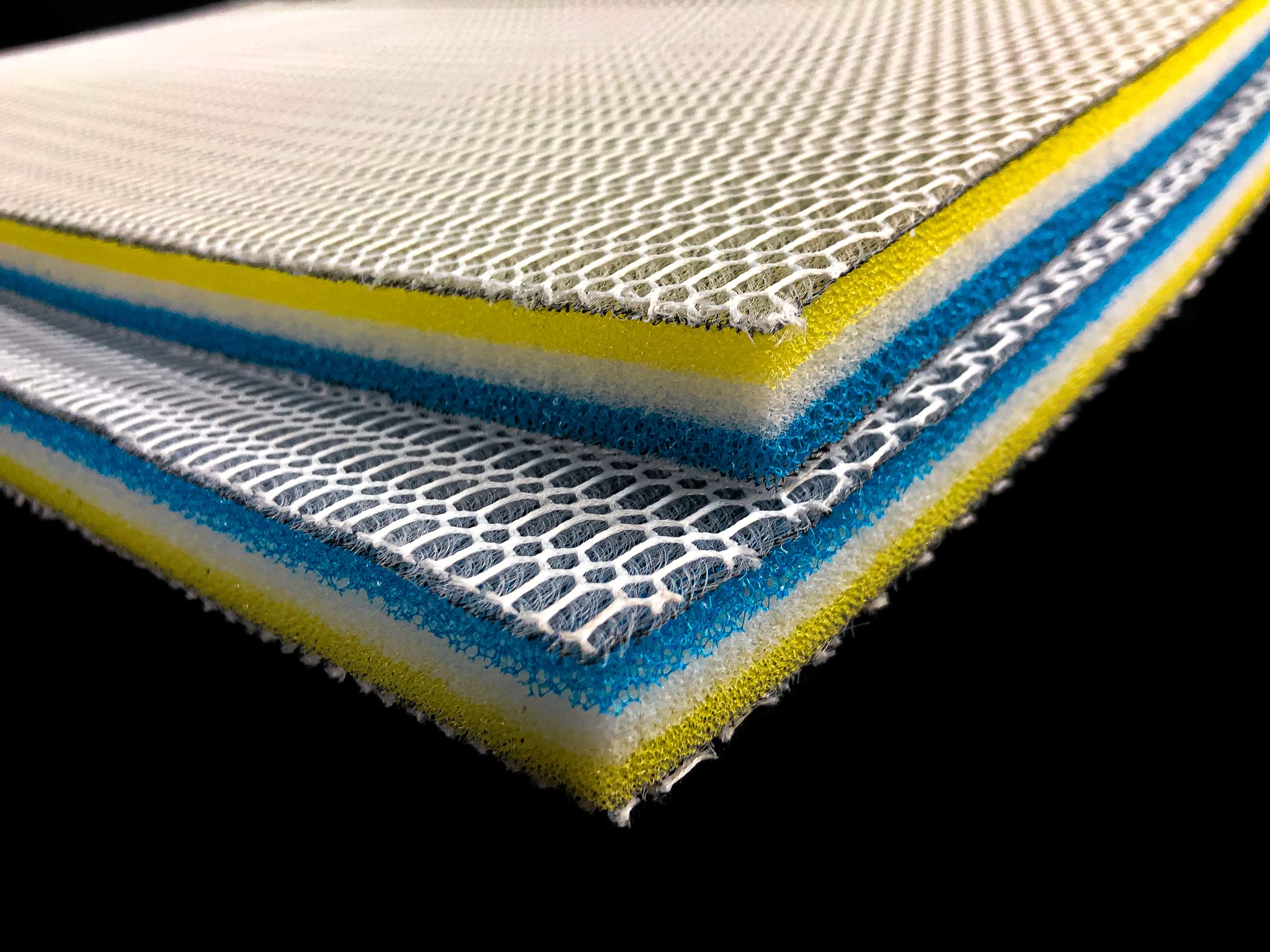 Wave Point Upgraded 9-Layer Filter Pads For Aquarium, Fish Tank Accessories Sponge Filter, 20  16In Super Filtering Effect Filte