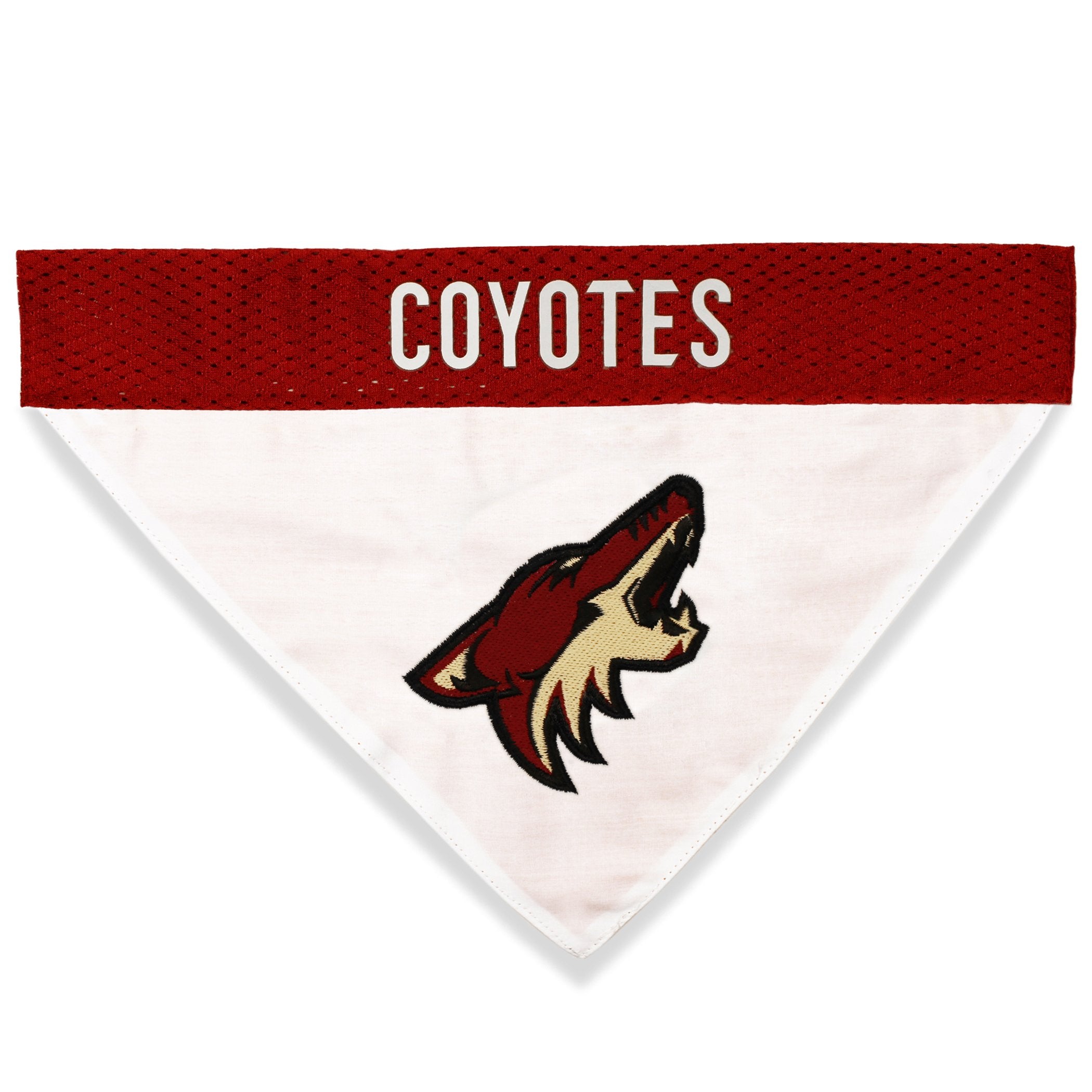NHL Arizona Coyotes Bandana for Dogs & Cats, Small/Medium. - Cute & Stylish Bandana! The Perfect Hockey Fan Scarf Bandana, Great