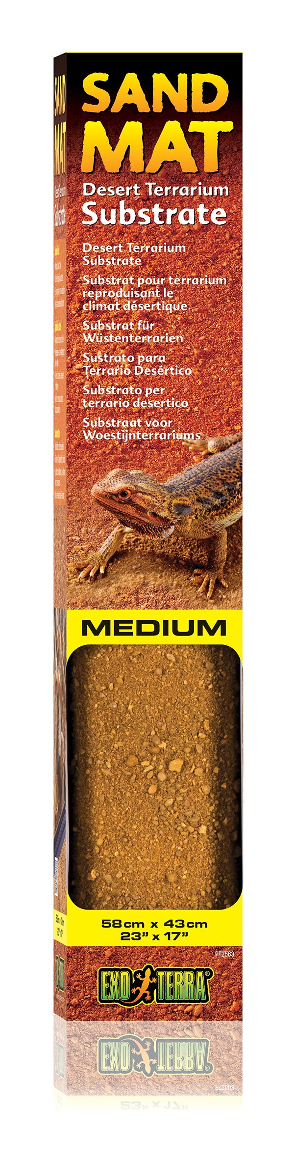 Exo Terra Exo Terra Sand Mat Medium, Desert Terrarium Substrate, 58 X 43 Cm (23'' X 17'')