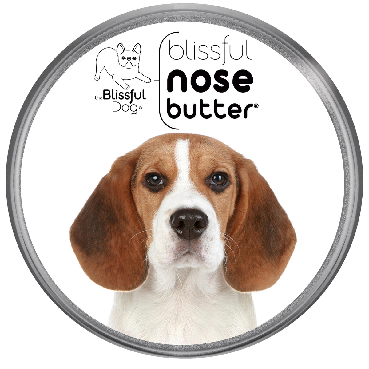 The Blissful Dog Beagle Unscented Nose Butter - Dog Nose Butter, 8 Ounce