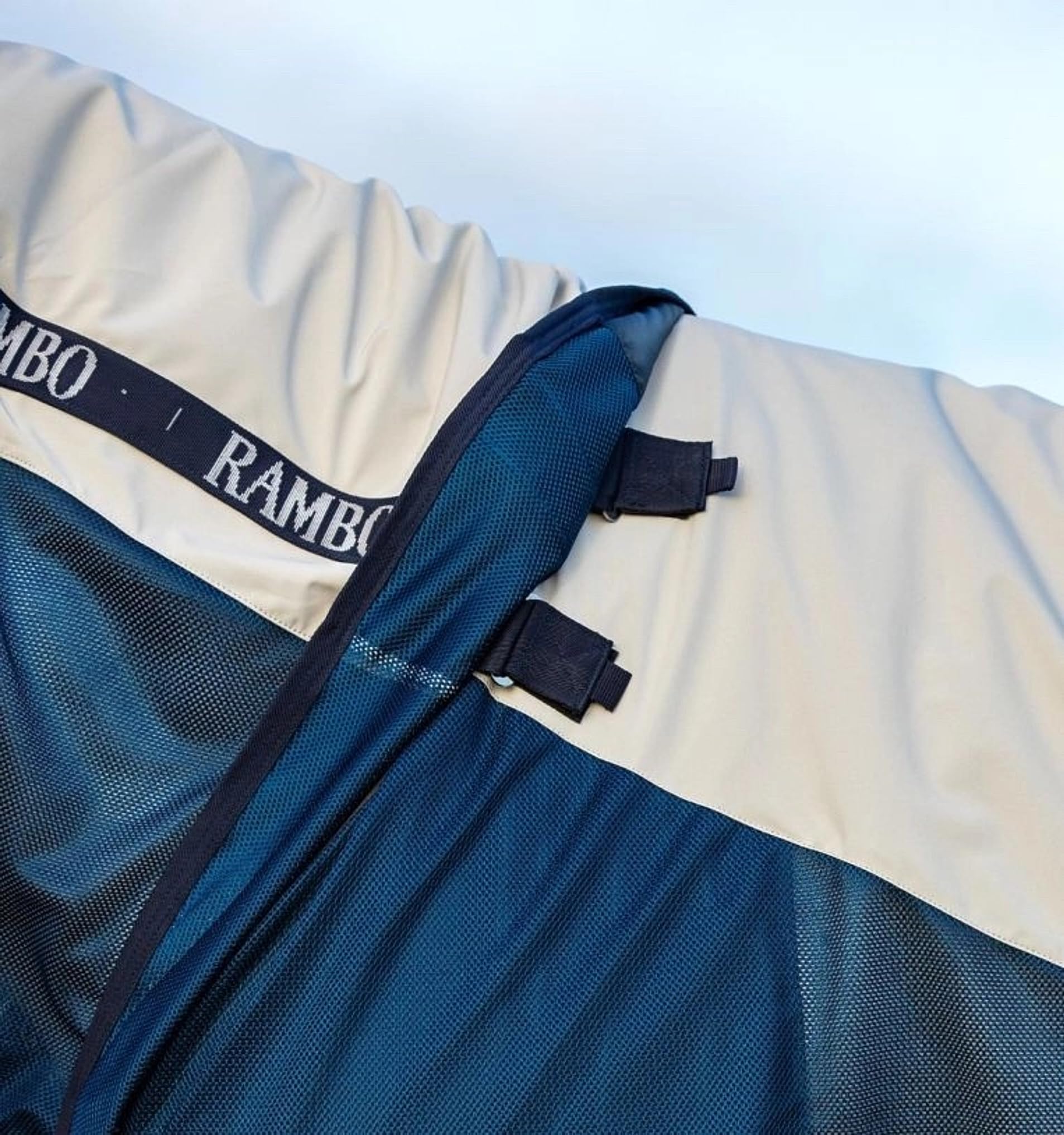 Horseware Ireland Rambo Summer Series Turnout 100G Navy/Grey 75