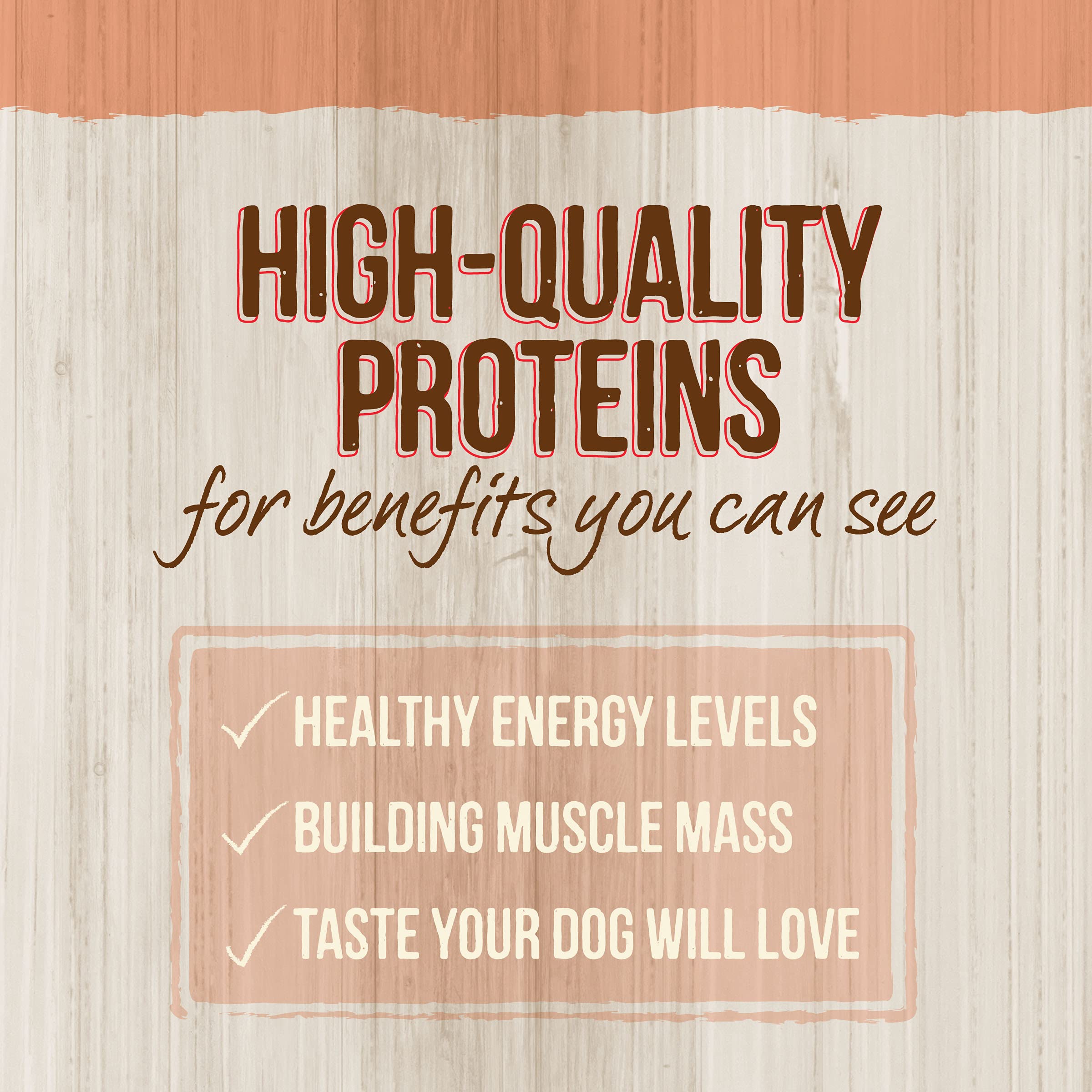 Merrick Healthy Grains Premium Adult Dry Dog Food, Wholesome And Natural Kibble With Salmon And Brown Rice - 4.0 lb. Bag