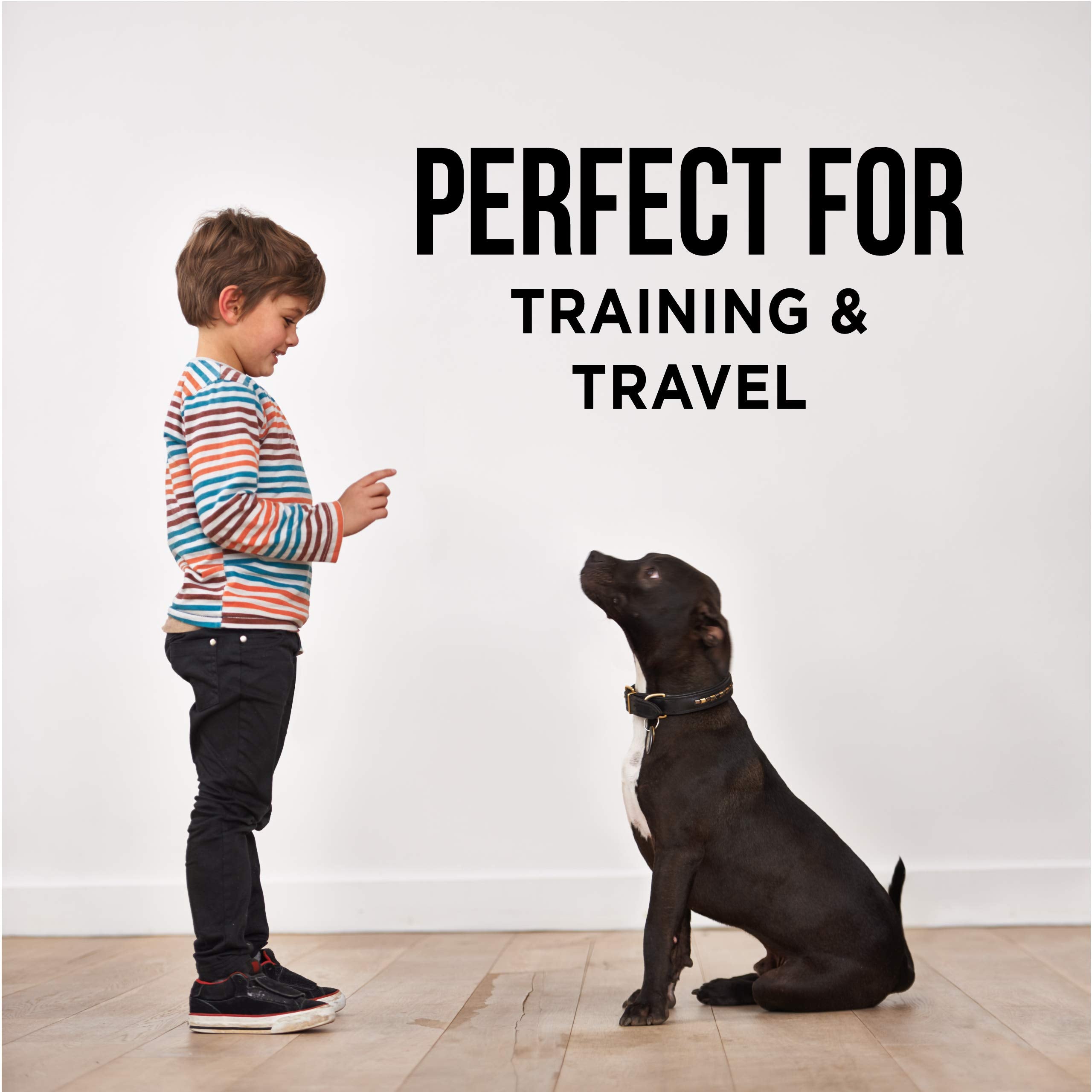 Natural Rapport Beef Liver Dog Treats - Grain-Free Freeze Dried Bites, 4 oz. for Small & Large Dogs