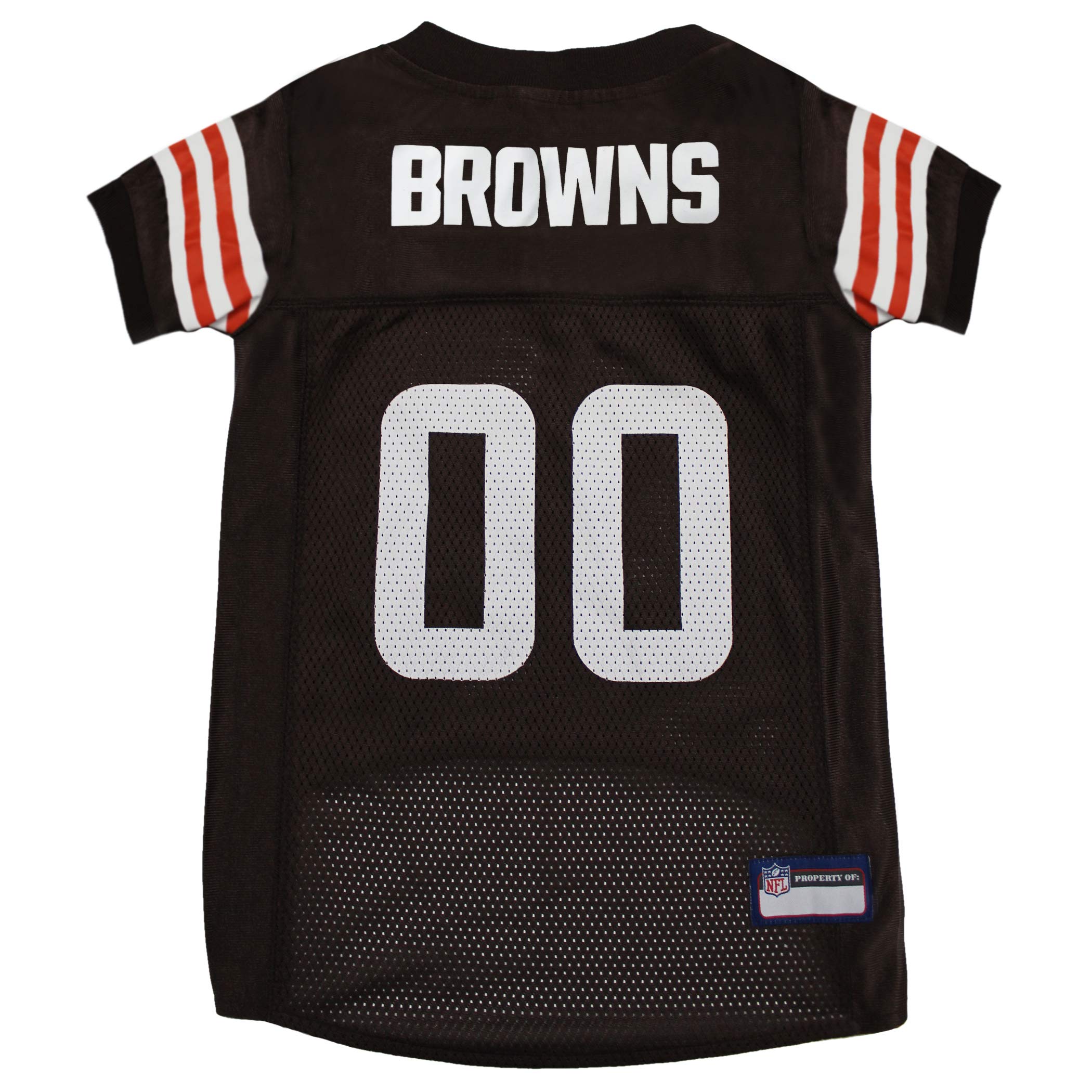 Nfl Cleveland Browns Dog Jersey, Size: X-Large. Best Football Jersey Costume For Dogs & Cats. Licensed Jersey Shirt