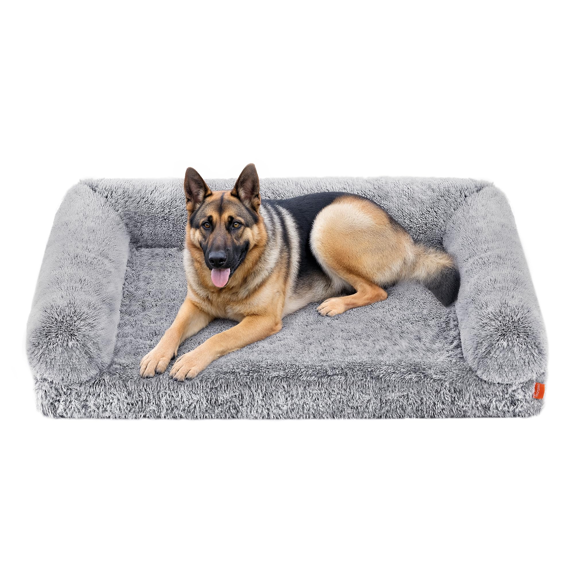 Feandrea Dog Bed, Orthopaedic Dog Sofa Bed For Large Dogs, Waterproof Ped Bed With Removable Washable Cover, 48 X 33.5 X 9.5 Inc