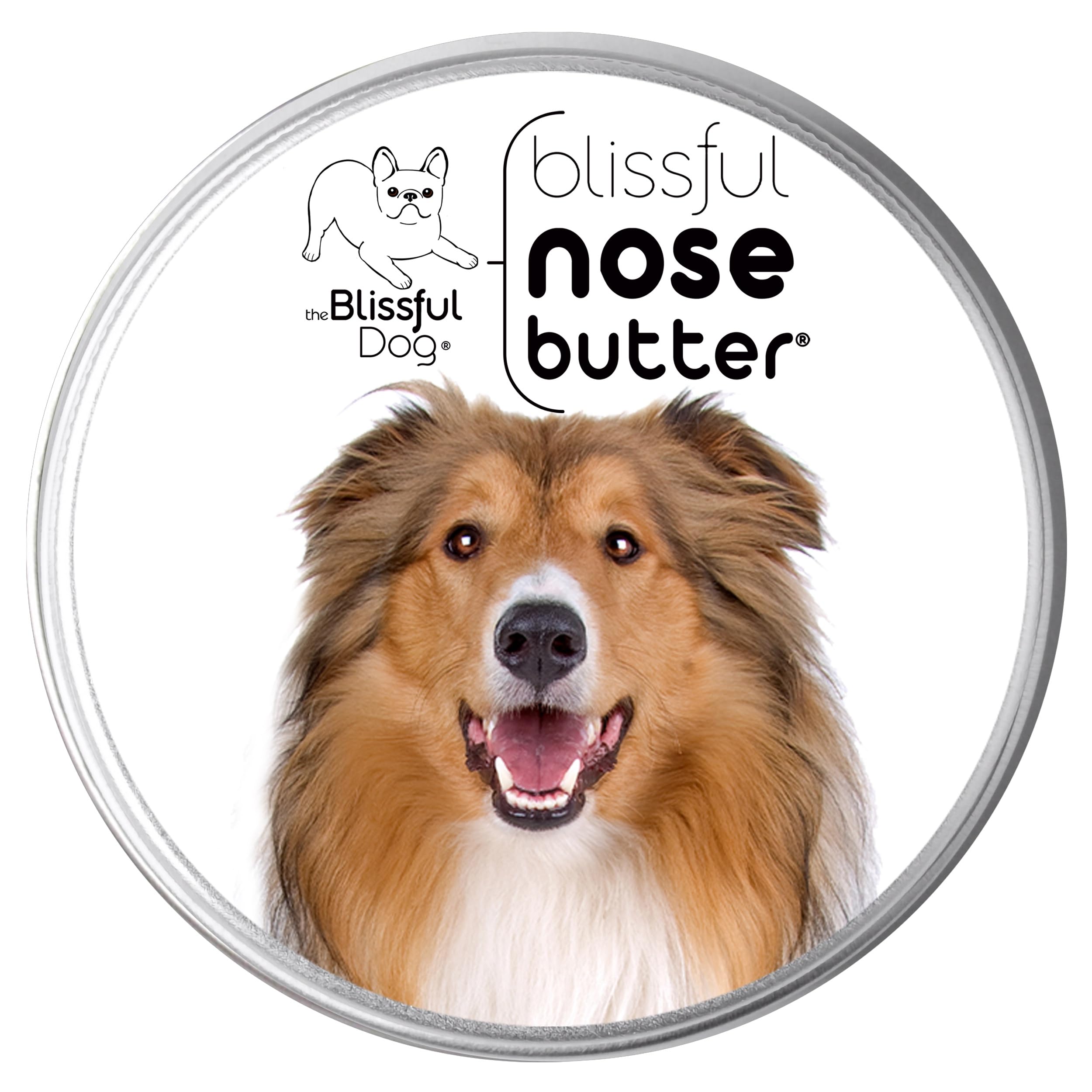The Blissful Dog Collie Unscented Nose Butter, 8-Ounce