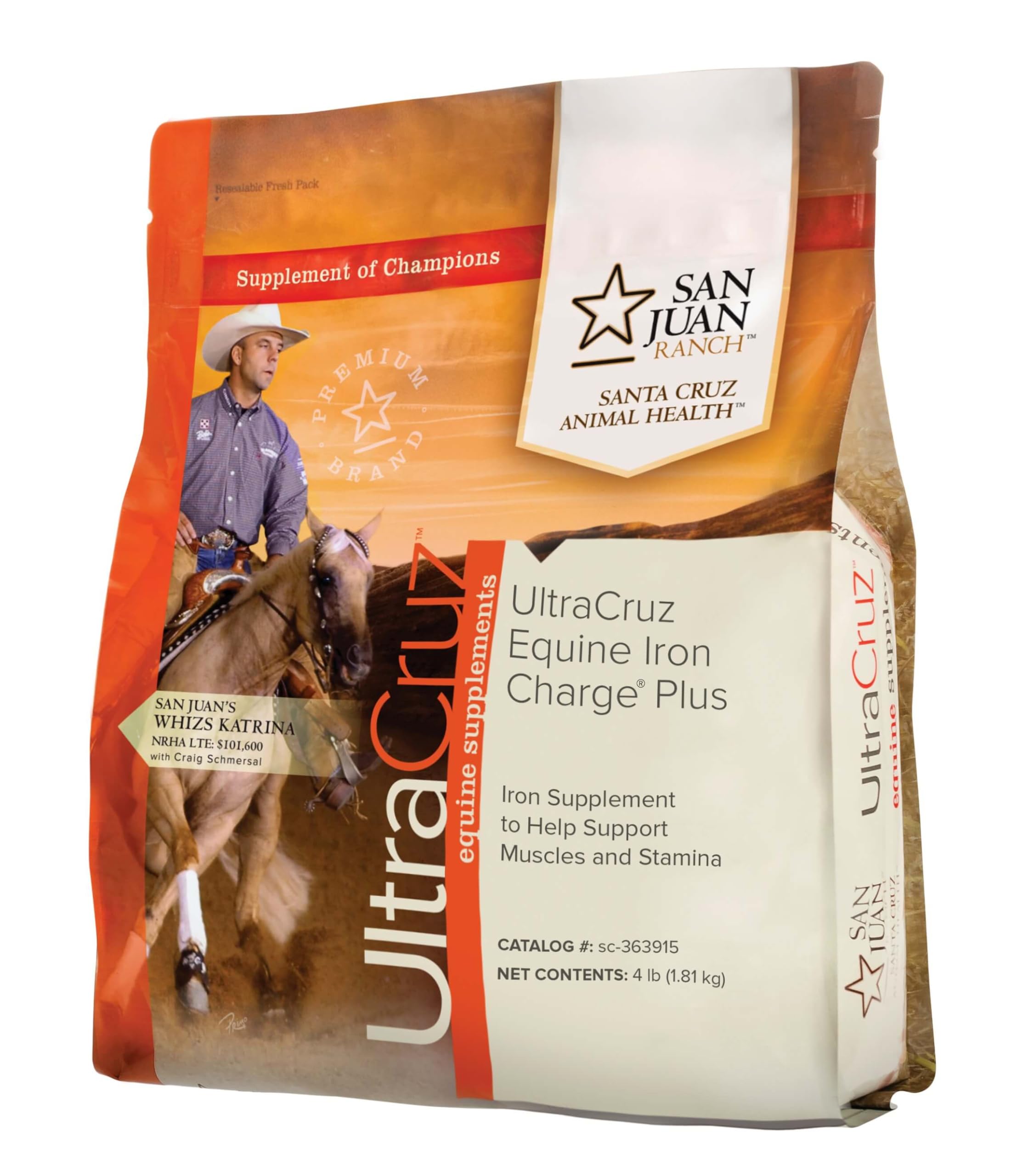 UltraCruz Equine Iron Charge Plus, 4 lb