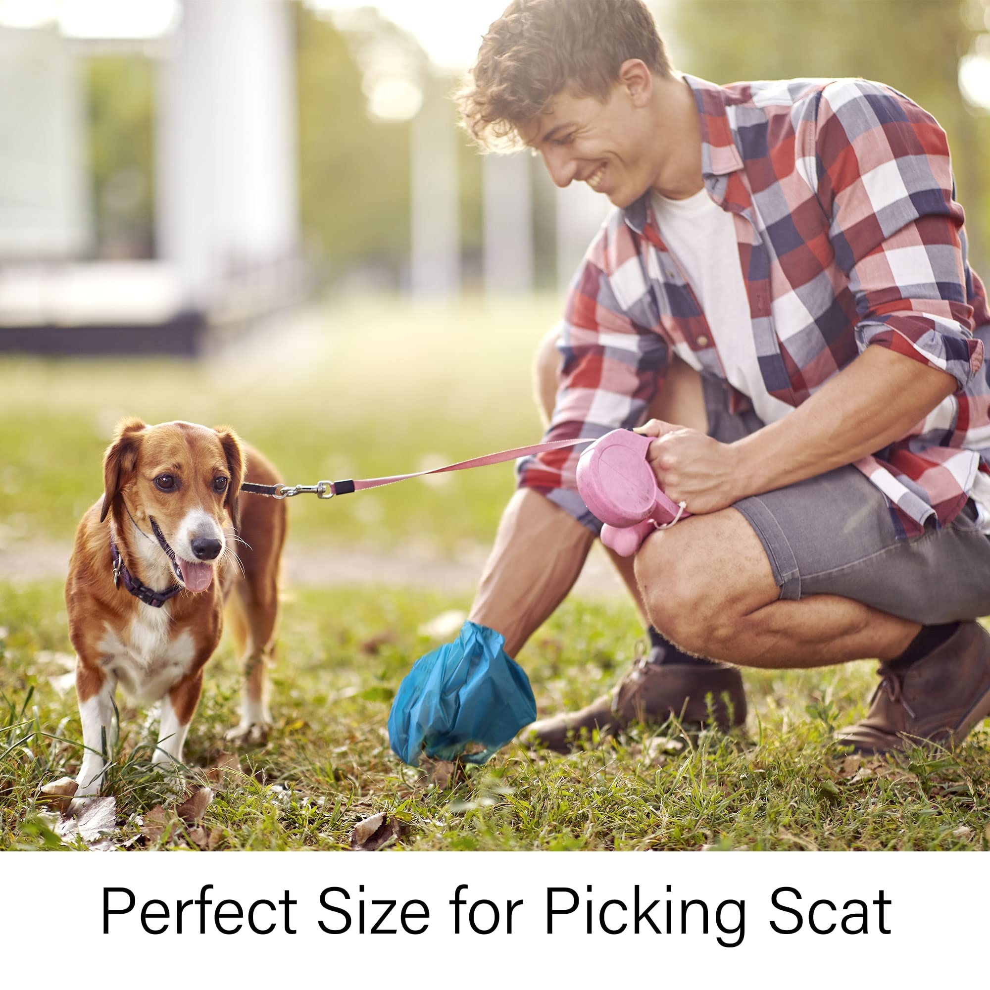 Heart of Tafiti Dog Poop Bags with Handles, Dog Poop Bags Rolls-252 Counts, Doggie Poop Bags, Dog Waste Bags, Certified Composta