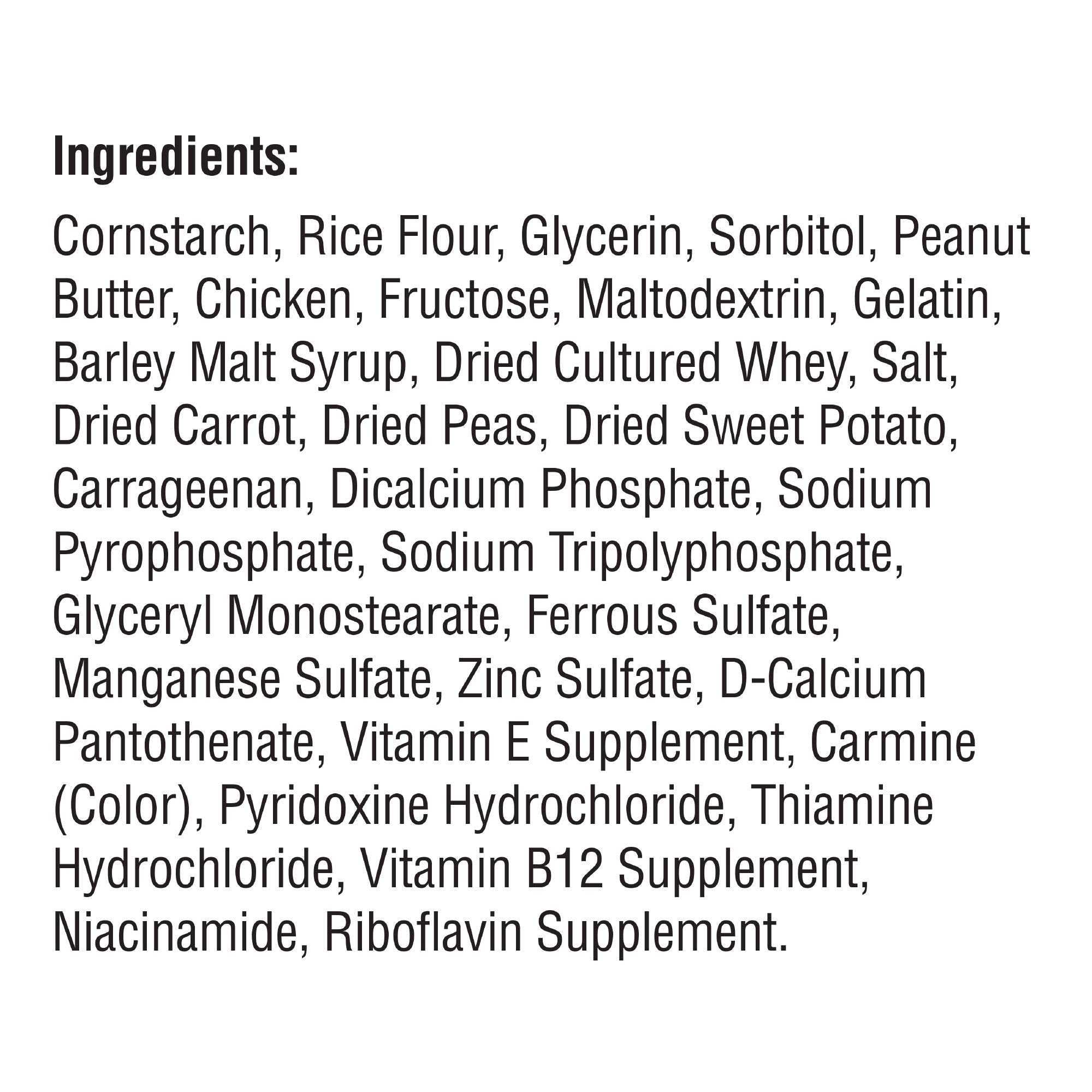 Smartbones Stuffed Twistz with Peanut Butter 6 Count, Rawhide-Free Chews for Dogs, No Artificial Preservatives or Flavors Added