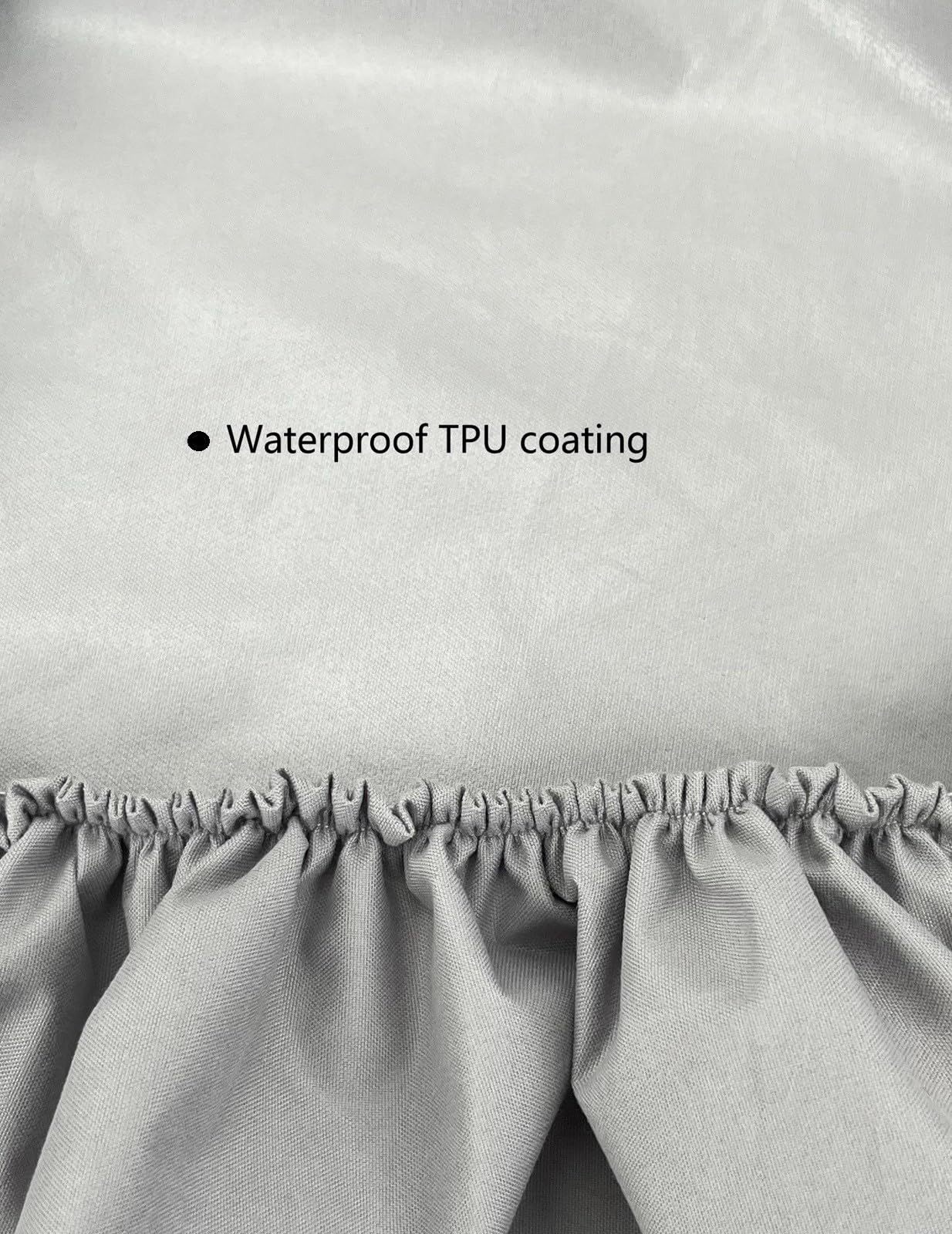 Waterproof Dog Bed Cover 54X44 Inch Light Grey