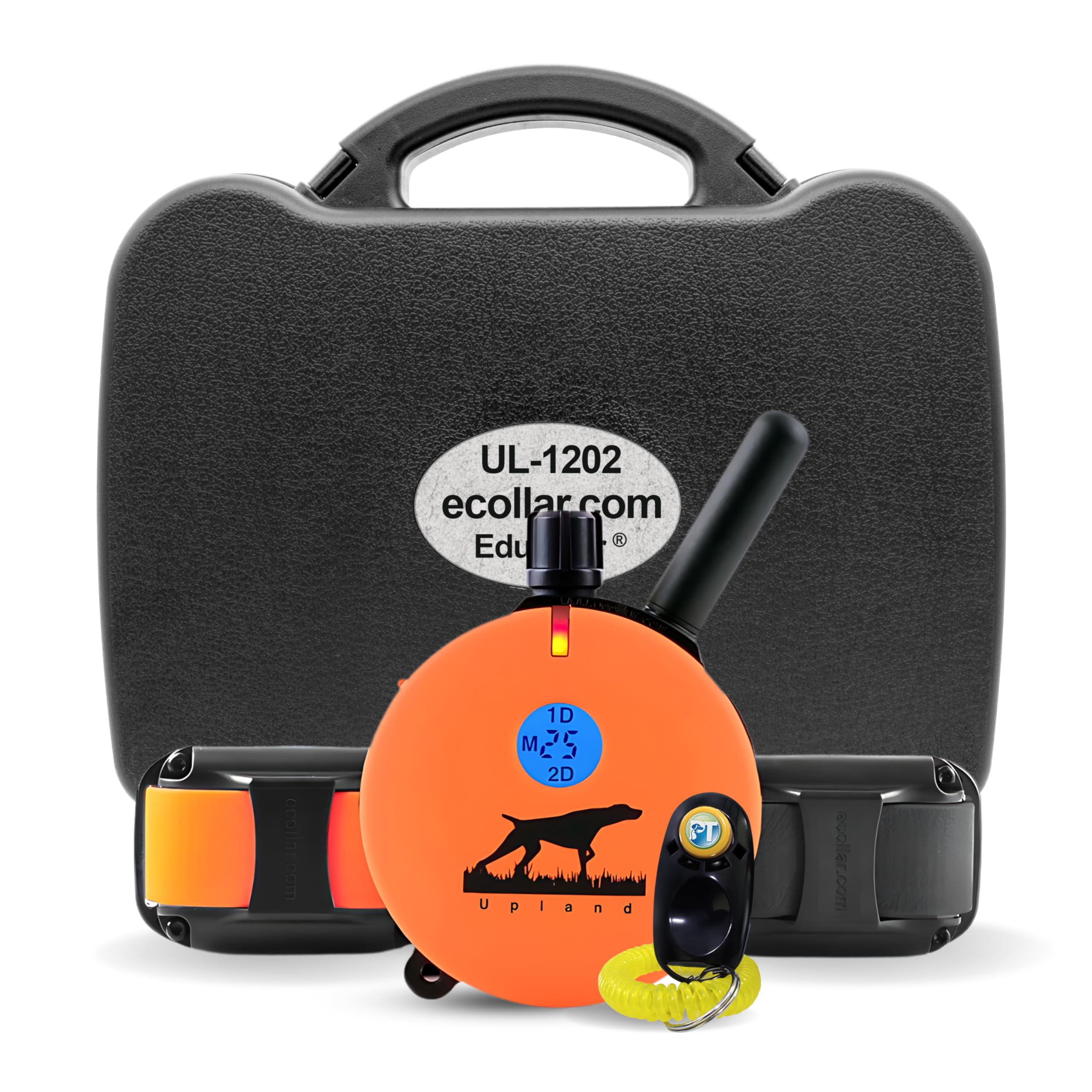 Educator E-Collar Ul-1202-1 Mile Rechargeable Dog Trainer Ecollar With Remote For Medium, And Large Dogs By E-Collar Technologie