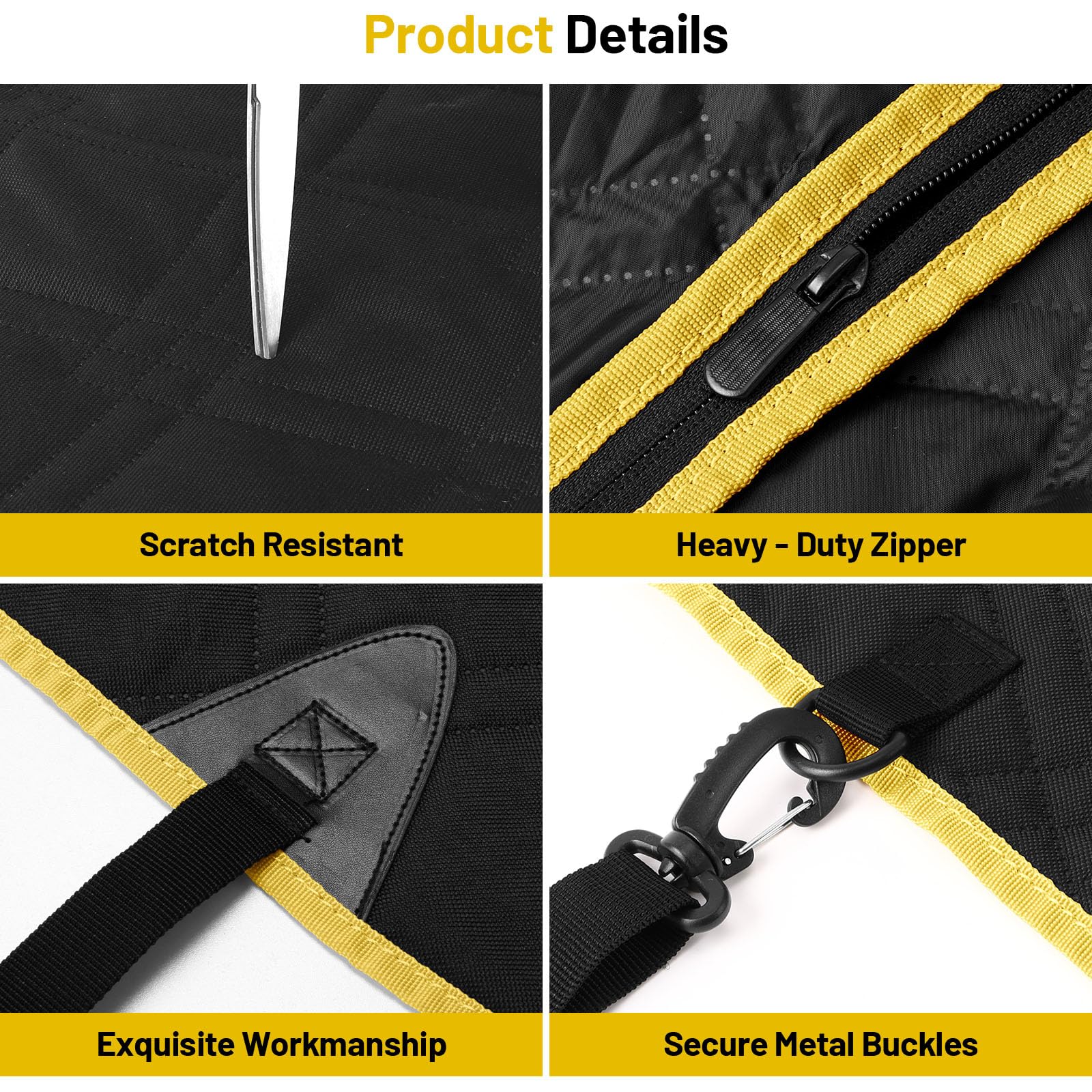 Dog Back Seat Cover For Back Seat Hard Bottom Ruff Rover 2.0 Pet Seat Cover Rear Seat Protector Waterproof Dog Hammock For Car S