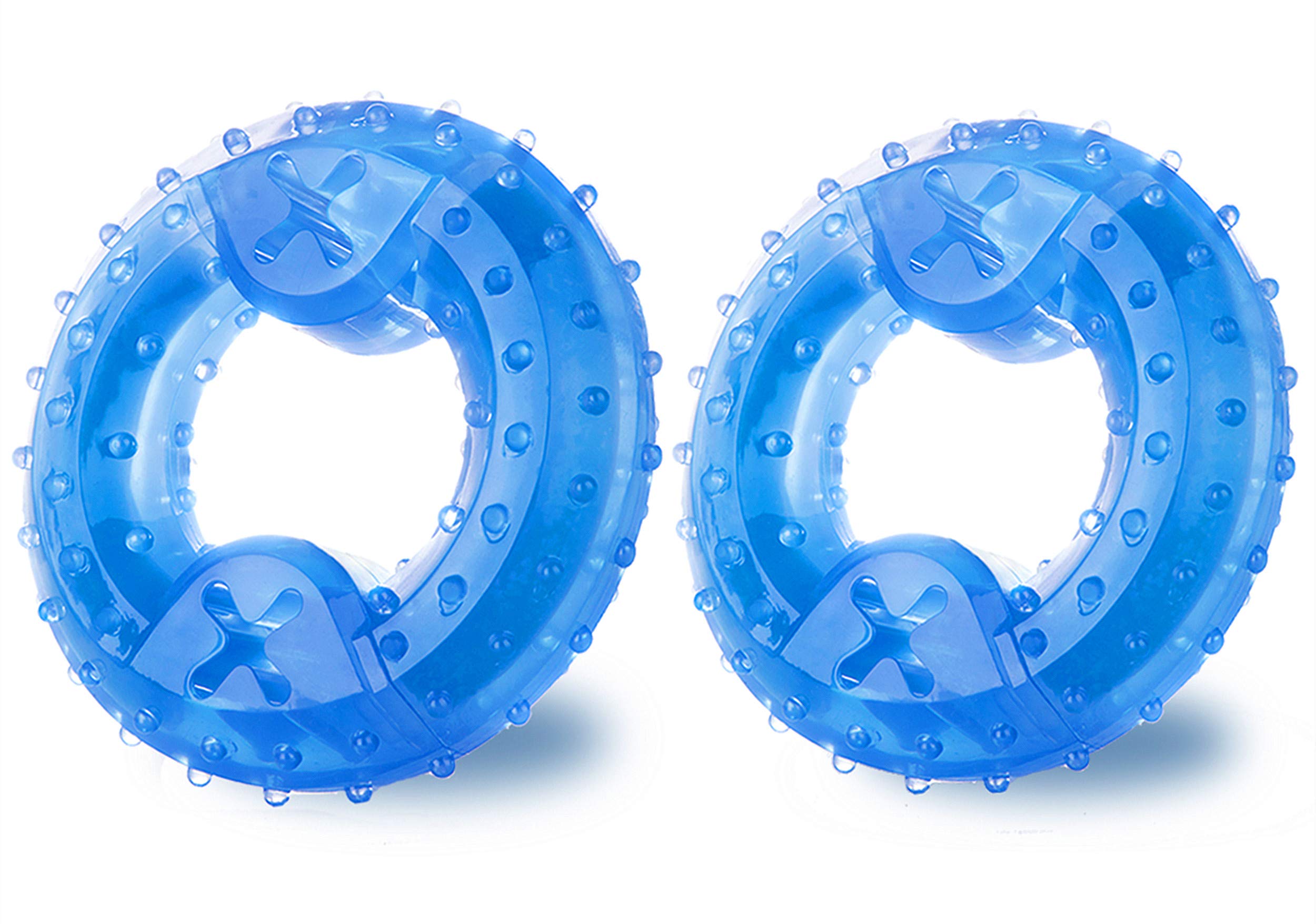 ZNOKA Pet Products Arctic Freeze Fetch Food Cooling Teether Chew Toy (2PCS)