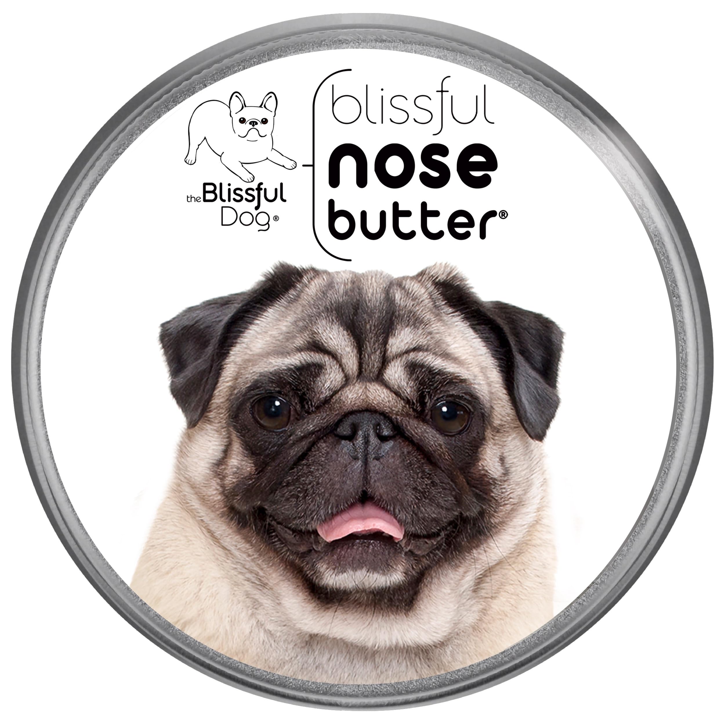 The Blissful Dog Fawn Pug Nose Butter, Versatile Dog Nose Balm to Reduce Dryness, Handcrafted Moisturizer, Easy-to-Apply, Unscen