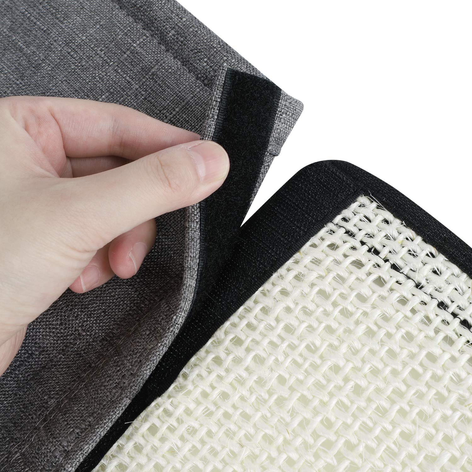 Cat Scratcher Mat Sofa Protector Natural Sisal Cat Scratching Mat Cat Scratch Couch Cover Heavy Duty Couch Guard Easy Installati