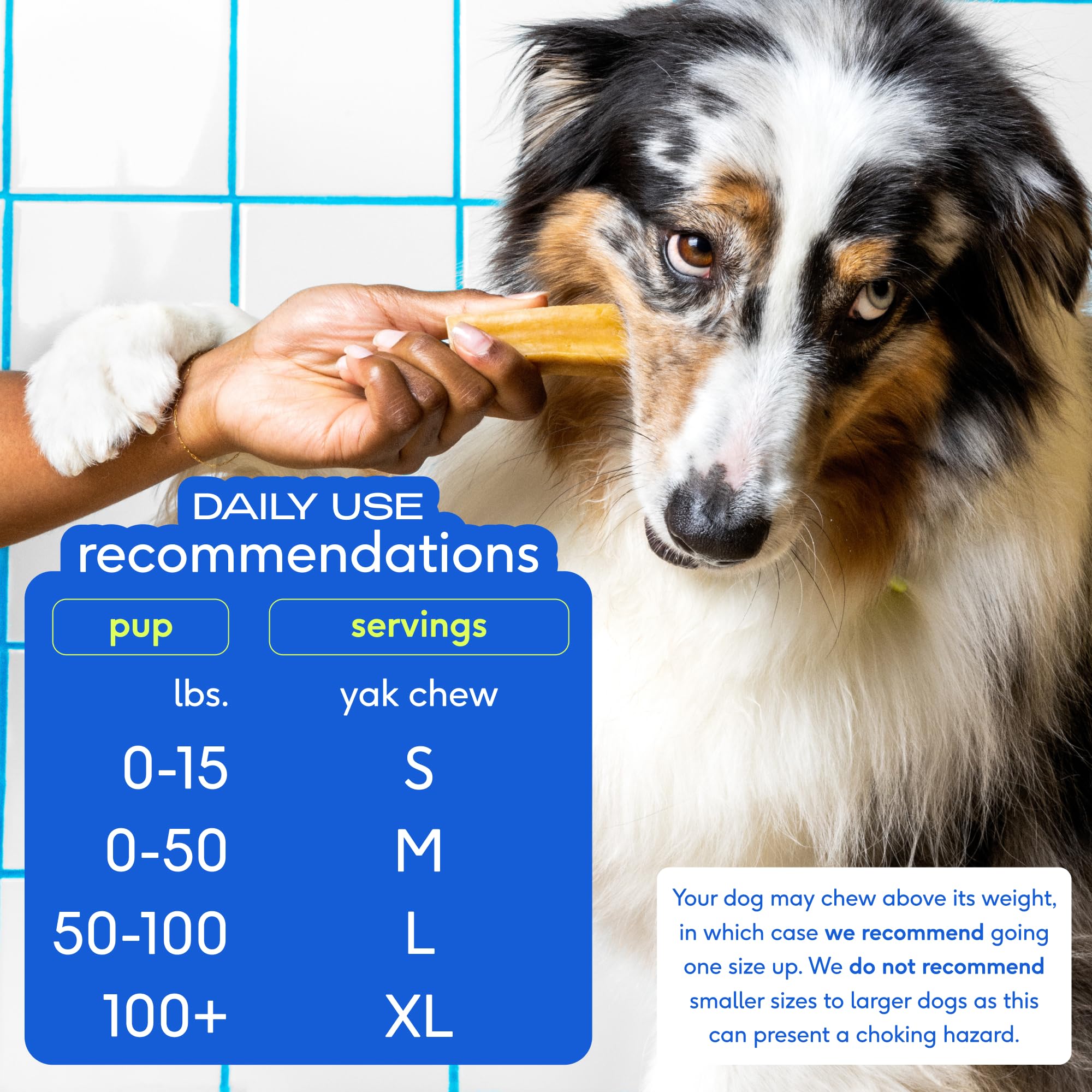 Native Pet Yak Chews (3 X-Large Chews) - Yak Chew Pet Toys - Dog Sticks - Dog Toy & Dog Chews - Yak Chews for Large Dogs