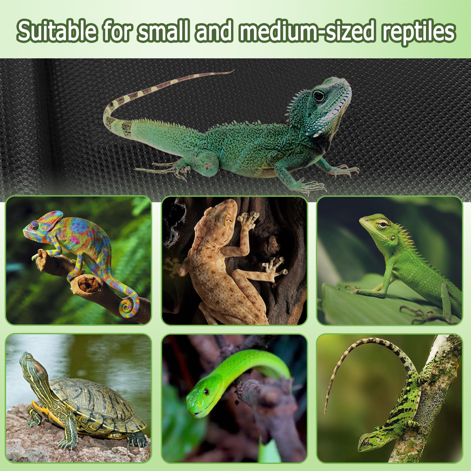 Qwr 118'' X 23.6''Thicker Reptile Carpet Mat For Tank Flooring, Bearded Dragon Tank Accessories,Reptile Terrarium Liner Substrat