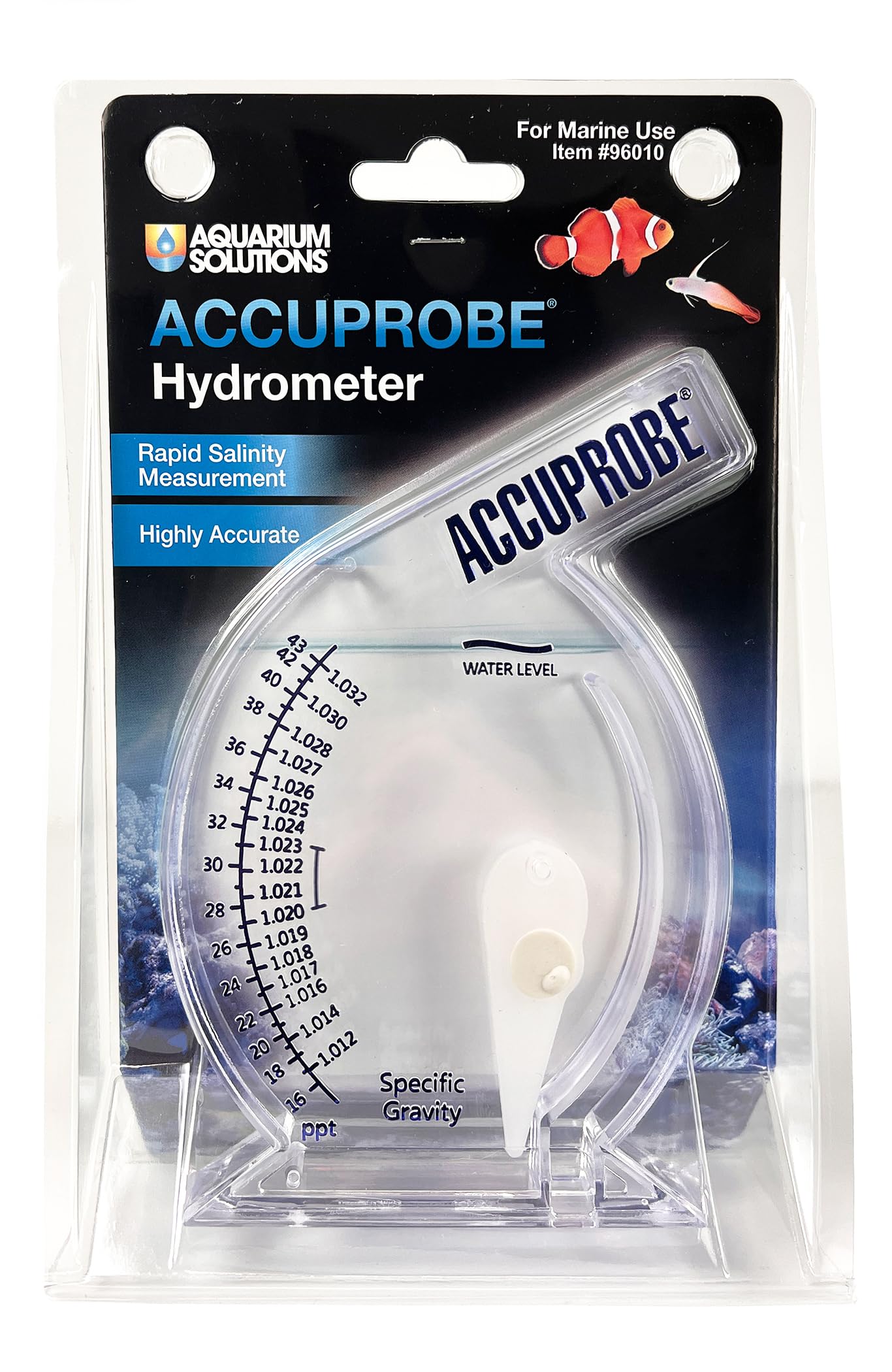 Hikari Accuprobe Aquarium Hydrometer, Full