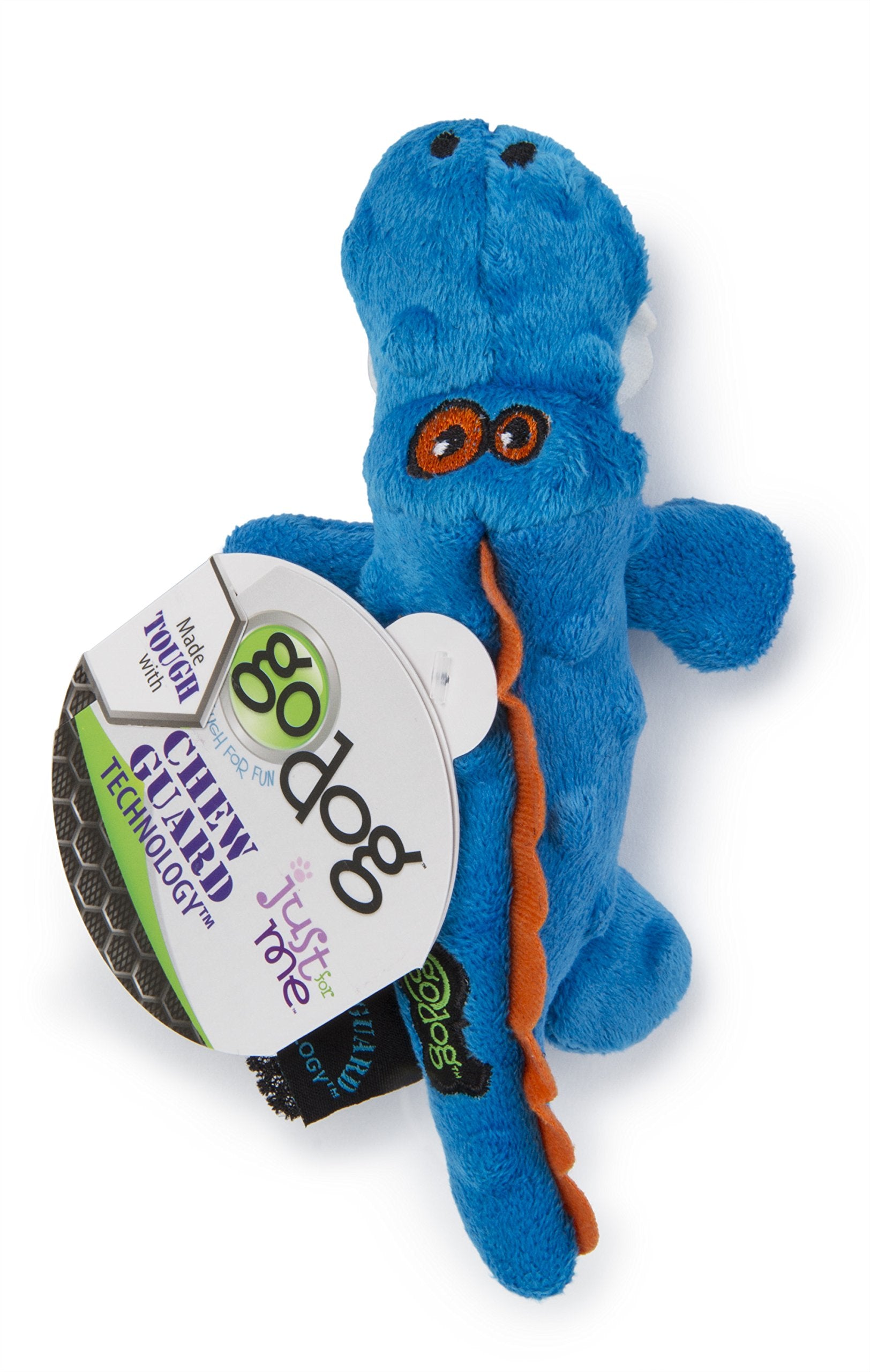 Godog Just For Me Gator Dog Toy, Blue