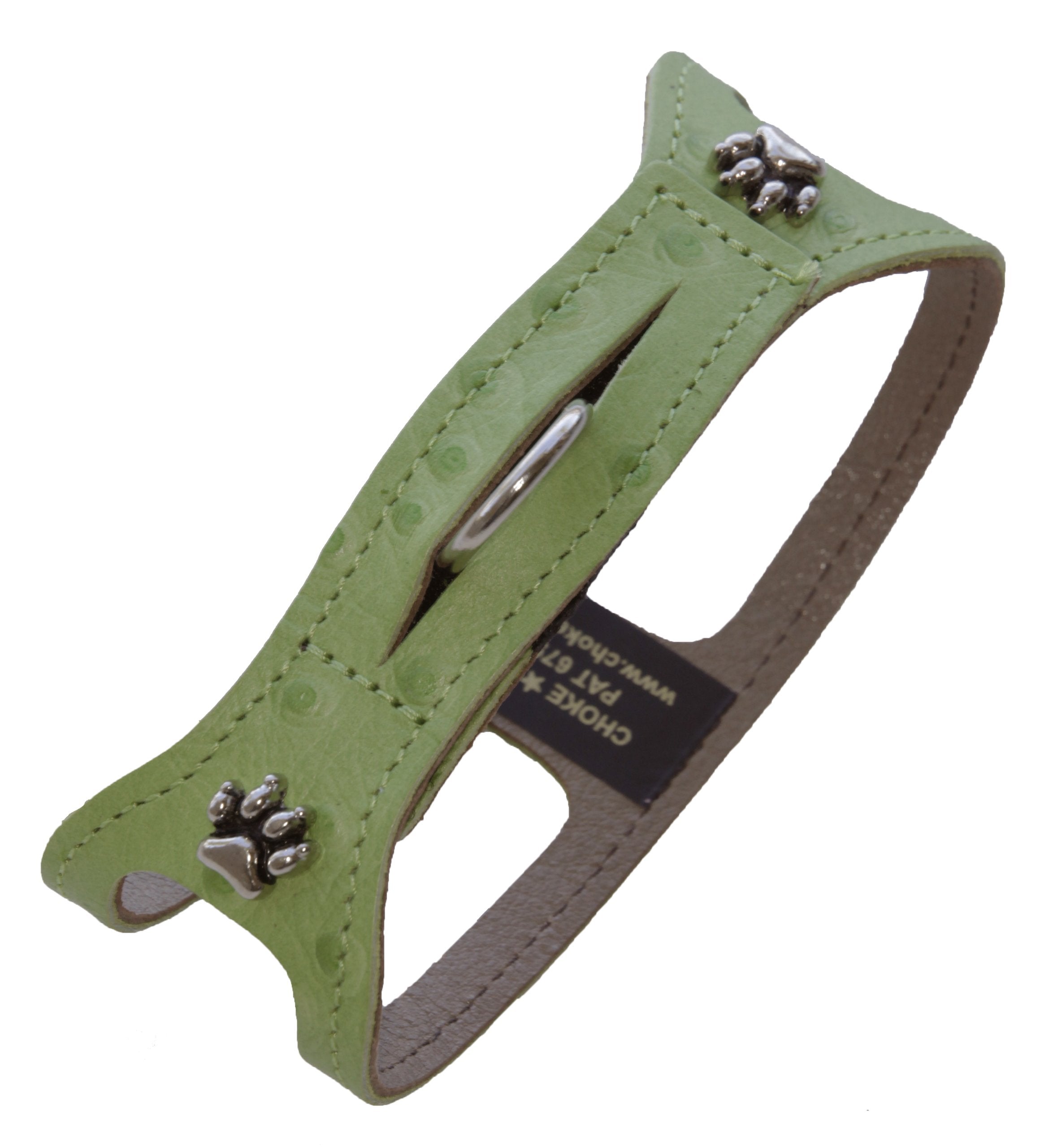 Chokefree Pet Shoulder Collar, 11', Ostrich Lime Green
